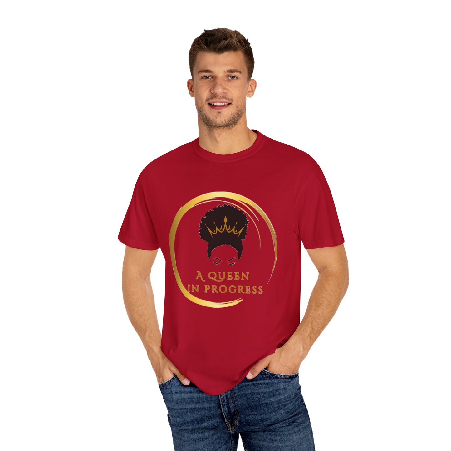 Empowering Queen T-Shirt - Celebrate Progress, Unisex Fit, Perfect for Everyday Wear, Birthday Gifts, Women's Empowerment