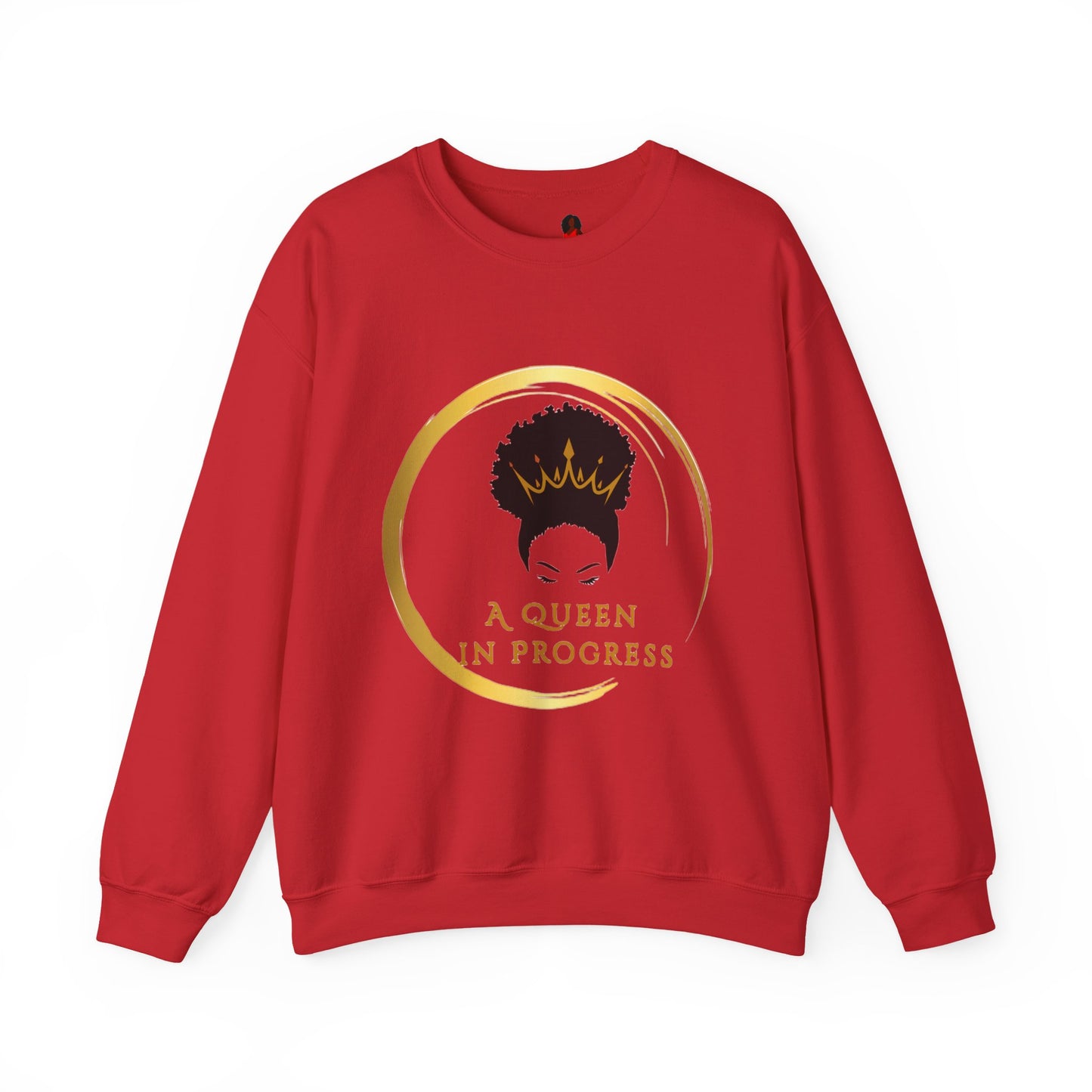 Empowering Queen Sweatshirt, Cozy Crewneck, Perfect Gift for Her, Self-Love, Women's Fashion, Everyday Comfort
