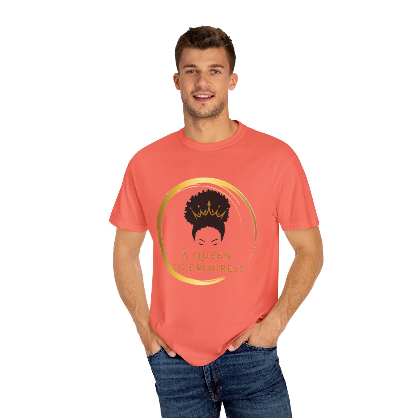 Empowering Queen T-Shirt - Celebrate Progress, Unisex Fit, Perfect for Everyday Wear, Birthday Gifts, Women's Empowerment