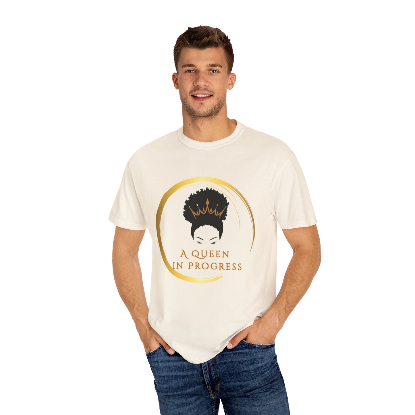 Empowering Queen T-Shirt - Celebrate Progress, Unisex Fit, Perfect for Everyday Wear, Birthday Gifts, Women's Empowerment