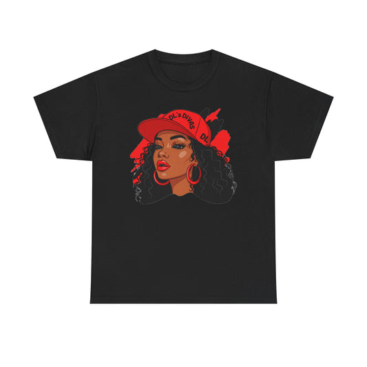 DL Divas - Unisex Heavy Cotton Shirt, Streetwear, Graphic Tee, Casual Wear, Trendy Outfit, Gift for Her, Summer Fashion