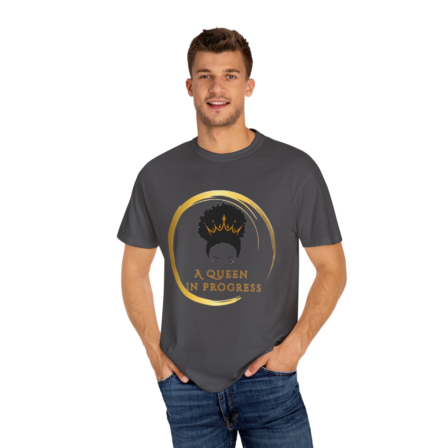 Empowering Queen T-Shirt - Celebrate Progress, Unisex Fit, Perfect for Everyday Wear, Birthday Gifts, Women's Empowerment