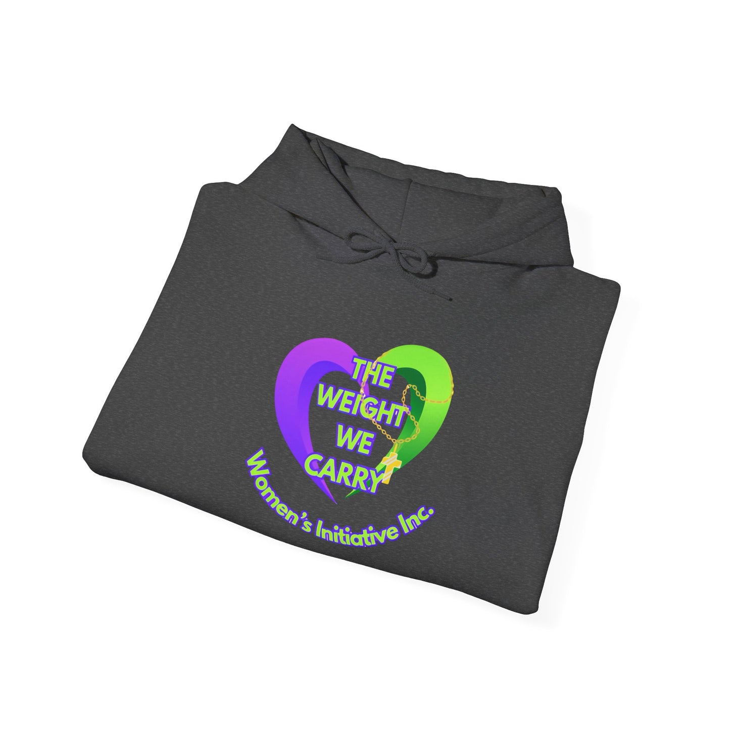 Hoodie — "The Weekend We Care" Heart Graphic Charity Hoodie