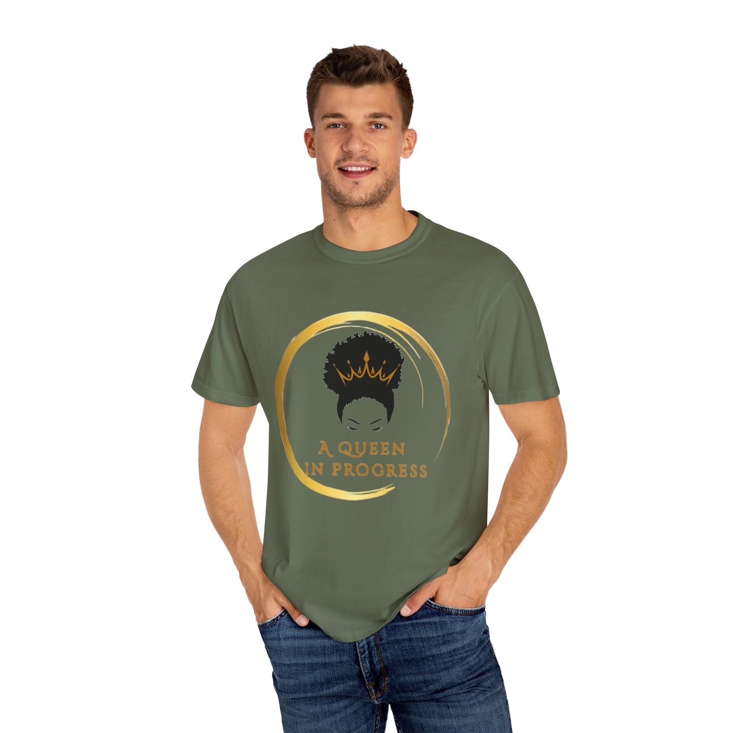 Empowering Queen T-Shirt - Celebrate Progress, Unisex Fit, Perfect for Everyday Wear, Birthday Gifts, Women's Empowerment