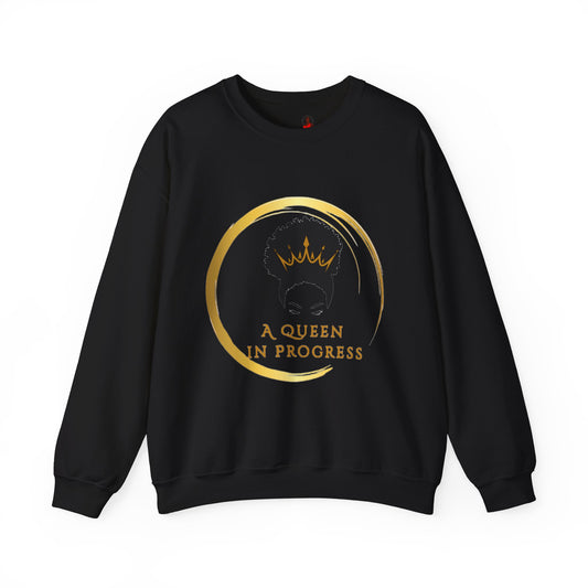 Empowering Queen Sweatshirt, Cozy Crewneck, Perfect Gift for Her, Self-Love, Women's Fashion, Everyday Comfort