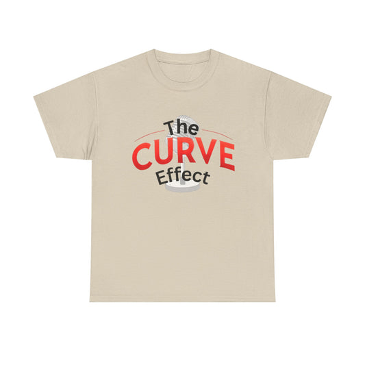 The Curve Effect Unisex Tee | Fun Graphic Shirt | Casual Wear, Gift for Friends, Music Lovers, Unique Style, Everyday Comfort