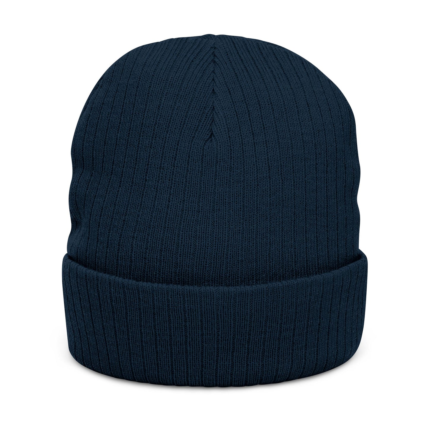 Stylish Ribbed Knit Beanie with Embroidery, Cozy Winter Hat, Customizable Headwear, Fashionable Accessory, Unisex Beanie for All Seasons