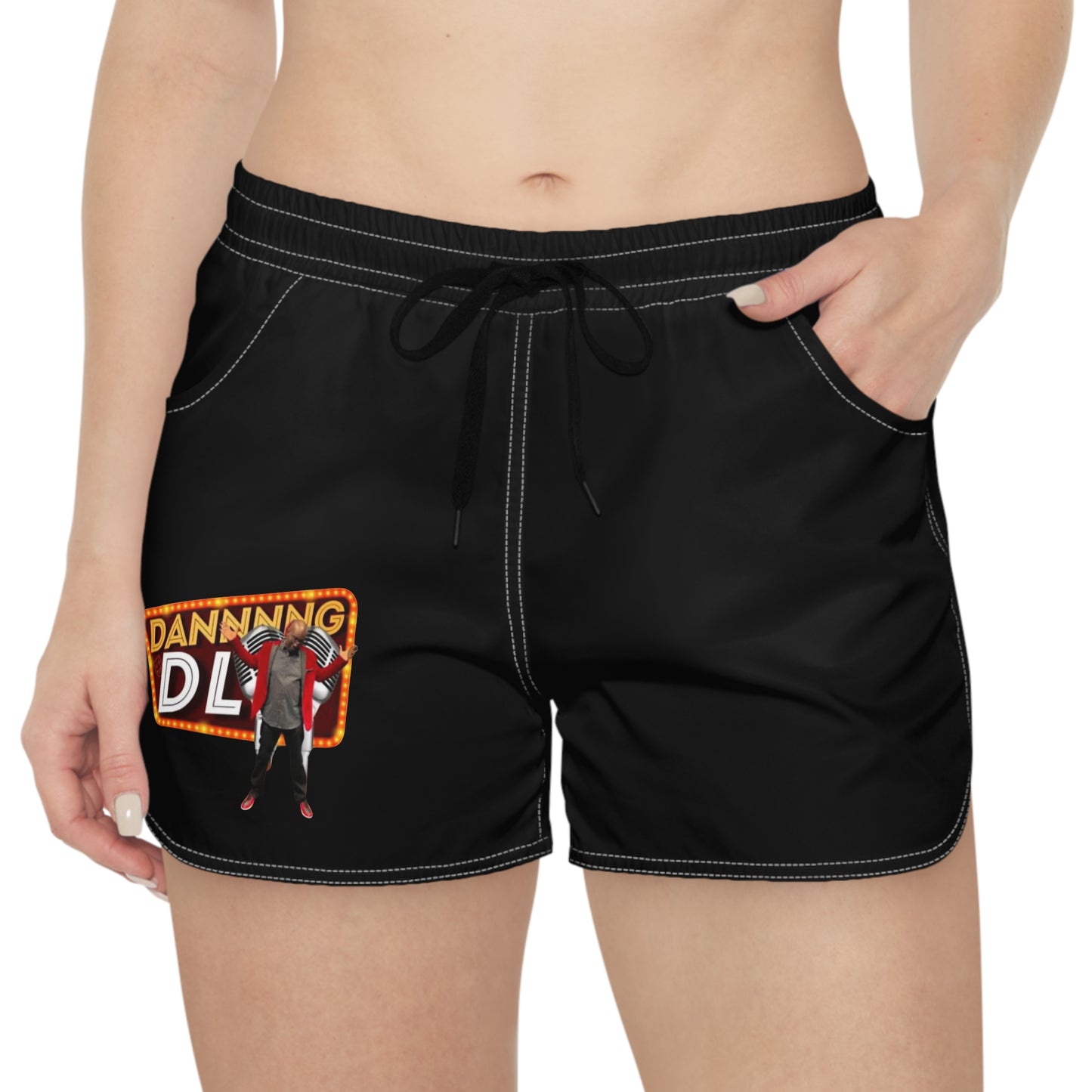 Danning DL Women's Casual Shorts - Fun Summer Style, Beachwear, Activewear, Vacation Essential, Gift for Her