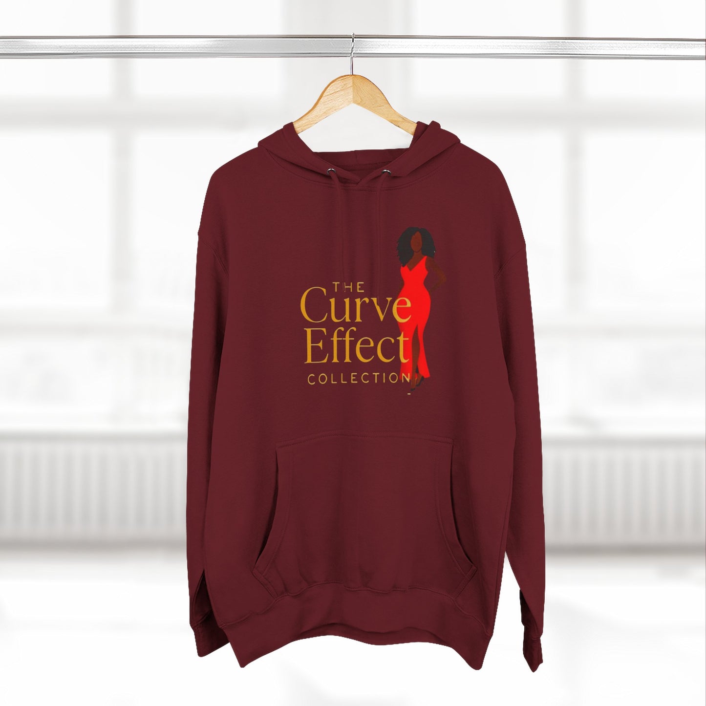 The Curve Effect Collection Fleece Hoodie