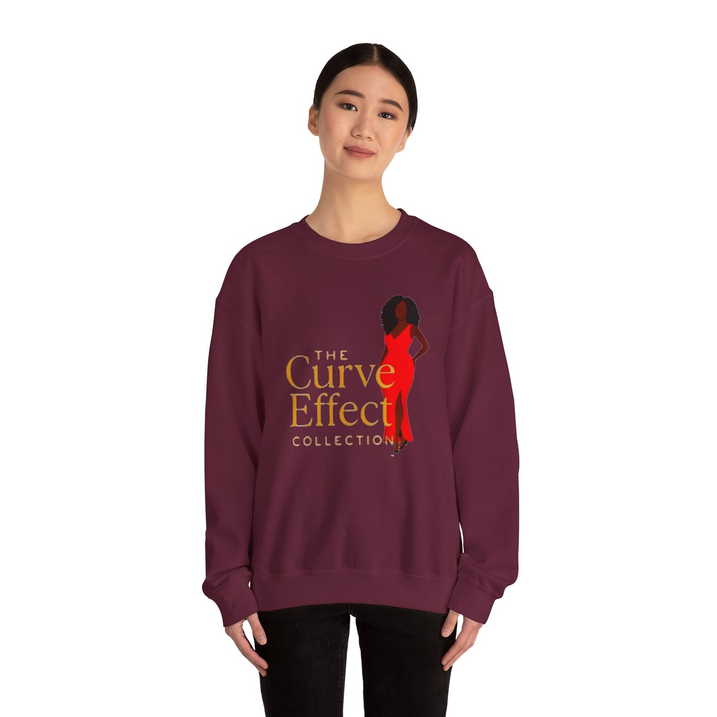 Copy of The Curve Effect Crewneck Sweatshirt, Comfortable Oversized Apparel, Ideal for Relaxed Outfits, Gift for Friends, Perfect for Casual [...]