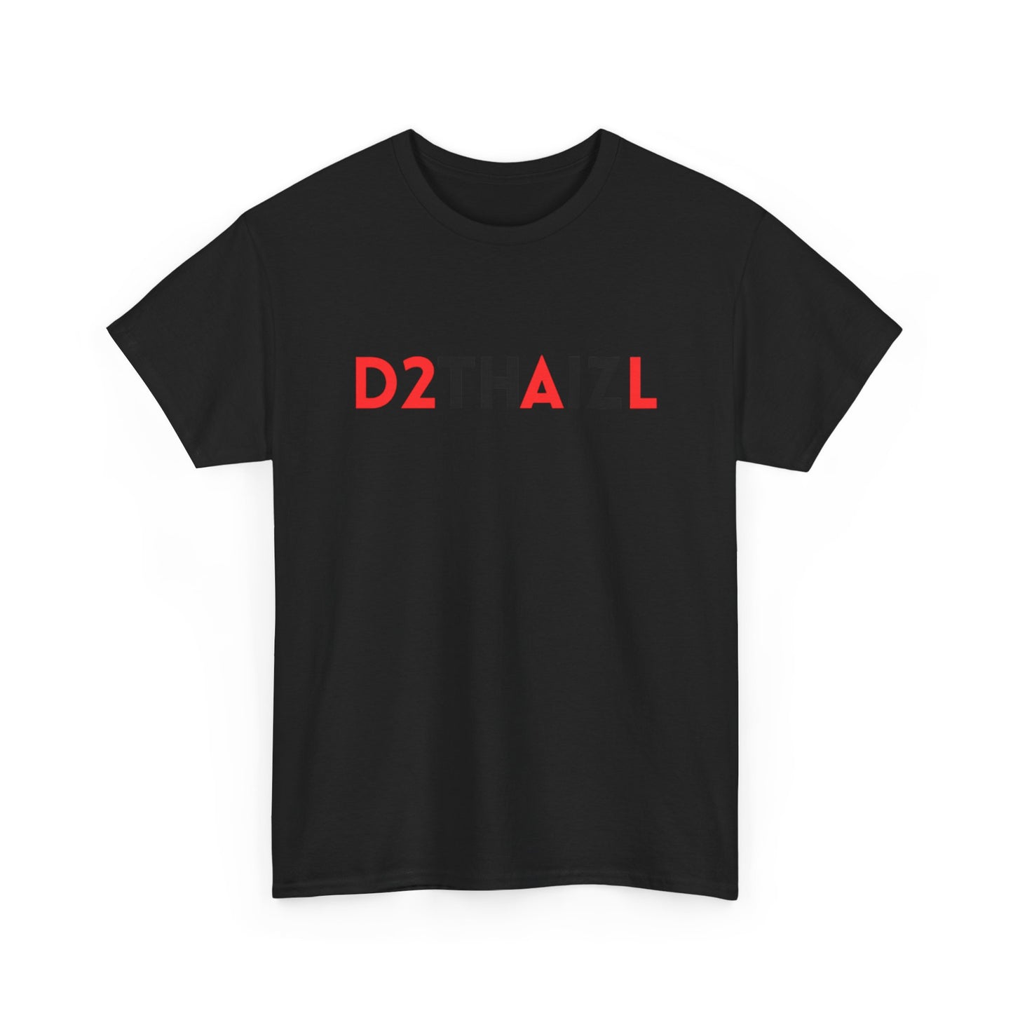 D2THAIZL Minimal Logo Tee — Graphic Logo White T-Shirt