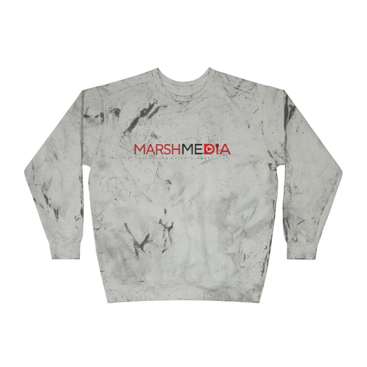MarshMedia Tie-Dye Crewneck Sweatshirt