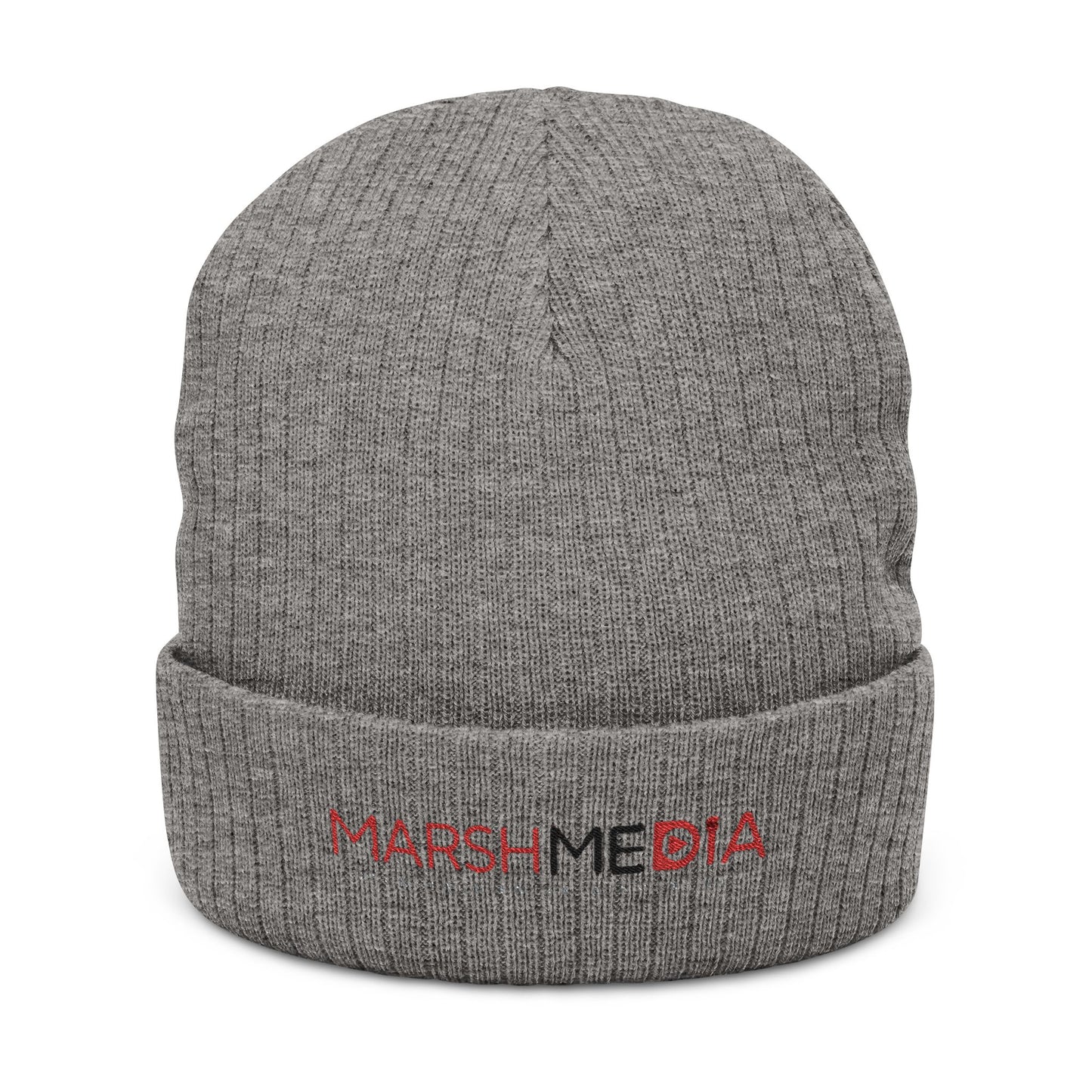 Stylish Ribbed Knit Beanie with Embroidery, Cozy Winter Hat, Customizable Headwear, Fashionable Accessory, Unisex Beanie for All Seasons