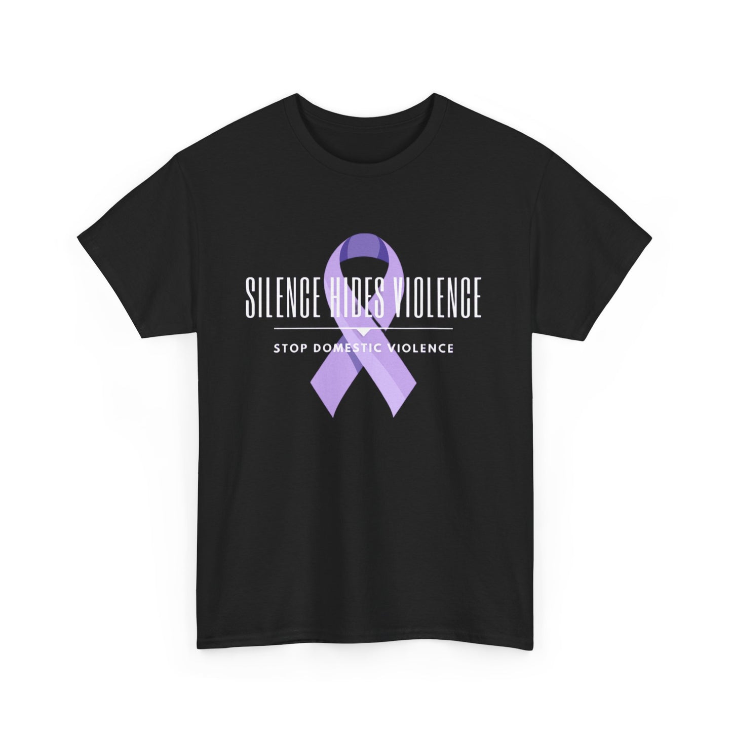 Awareness Ribbon Tee, Purple Ribbon Shirt, Supportive Cotton Top, Gift for Loved Ones, Unisex Casual Wear, Fundraiser Shirt