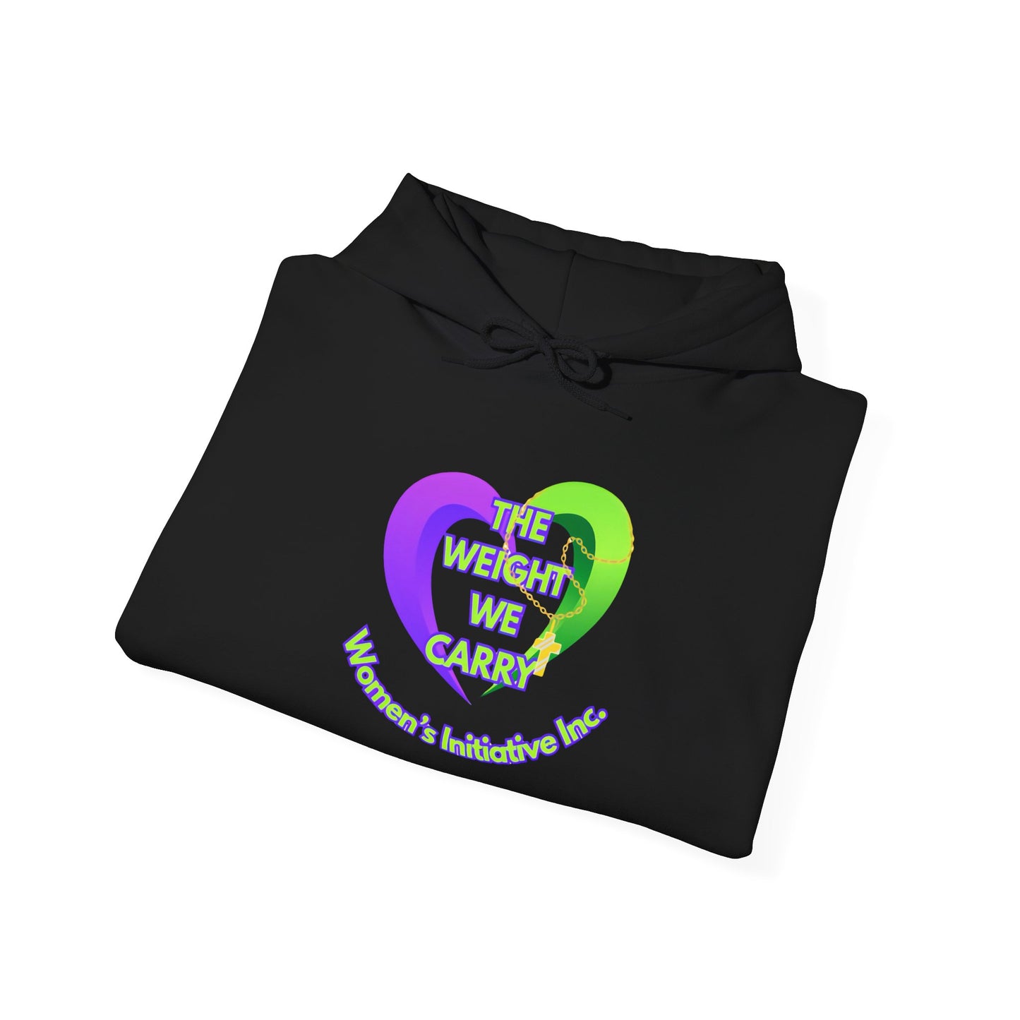 Hoodie — "The Weekend We Care" Heart Graphic Charity Hoodie