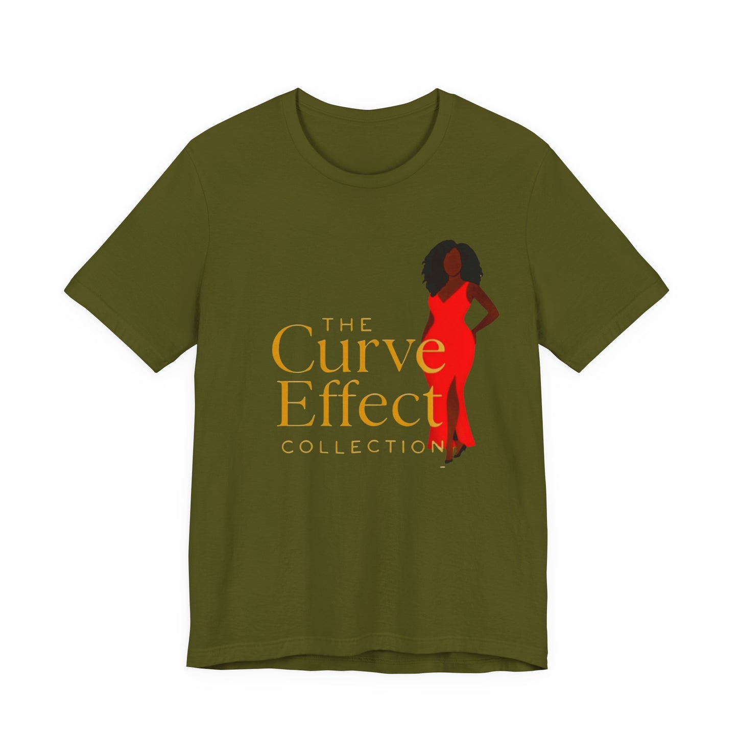 Copy of The Curve Effect T‑Shirt — Vintage Science/Math Graphic Tee
