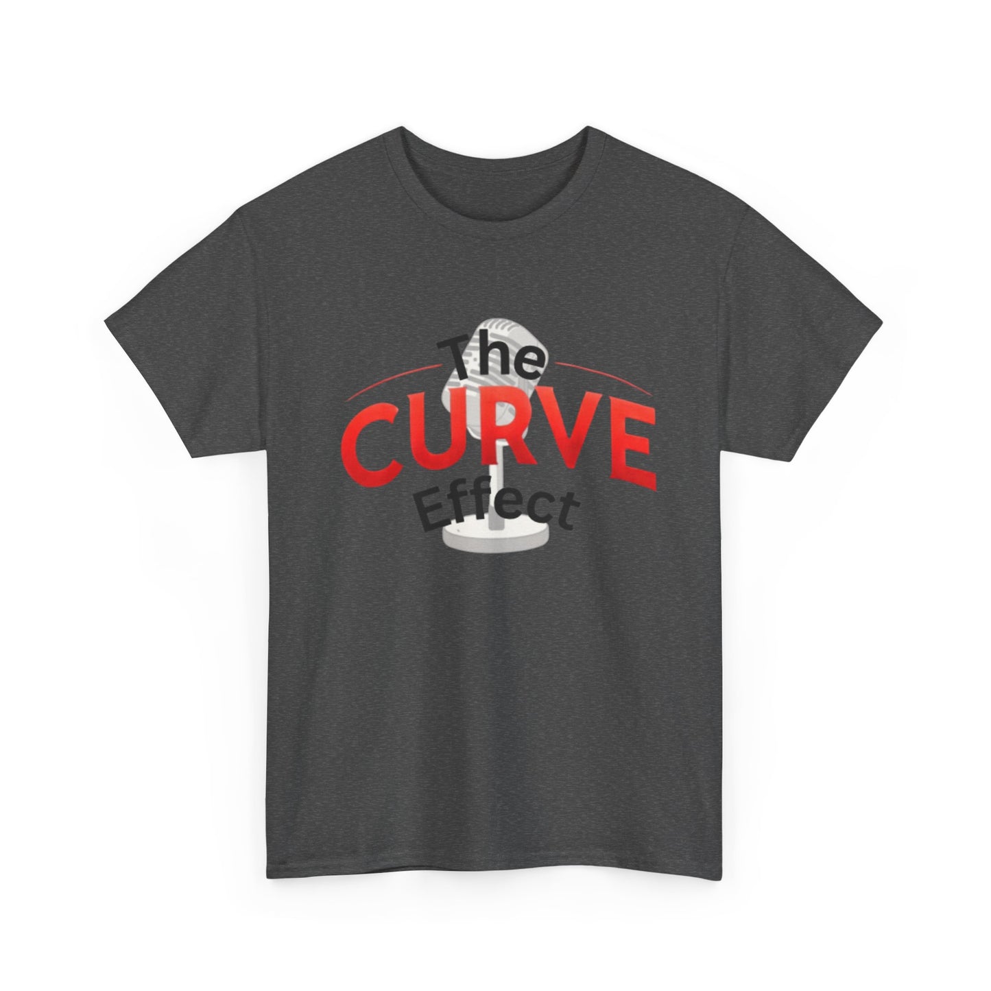 The Curve Effect Unisex Tee | Fun Graphic Shirt | Casual Wear, Gift for Friends, Music Lovers, Unique Style, Everyday Comfort