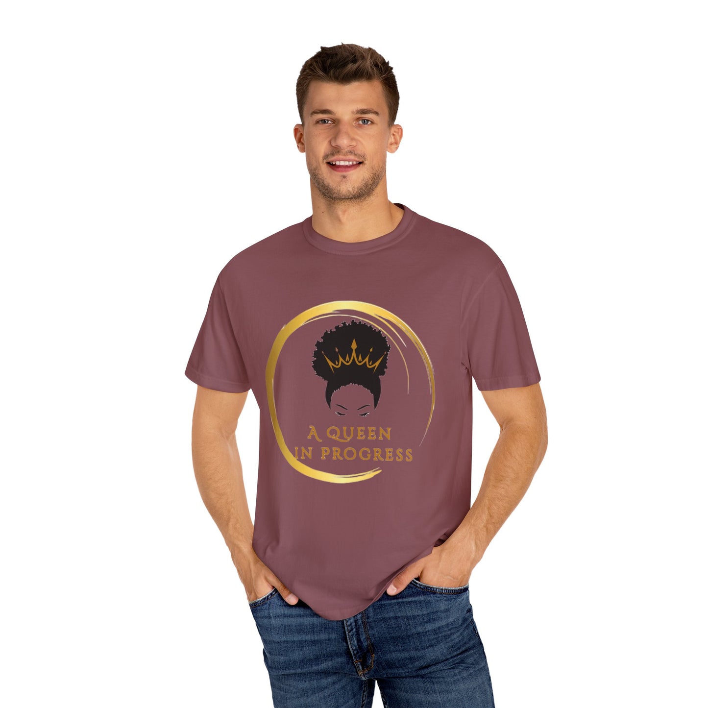 Empowering Queen T-Shirt - Celebrate Progress, Unisex Fit, Perfect for Everyday Wear, Birthday Gifts, Women's Empowerment