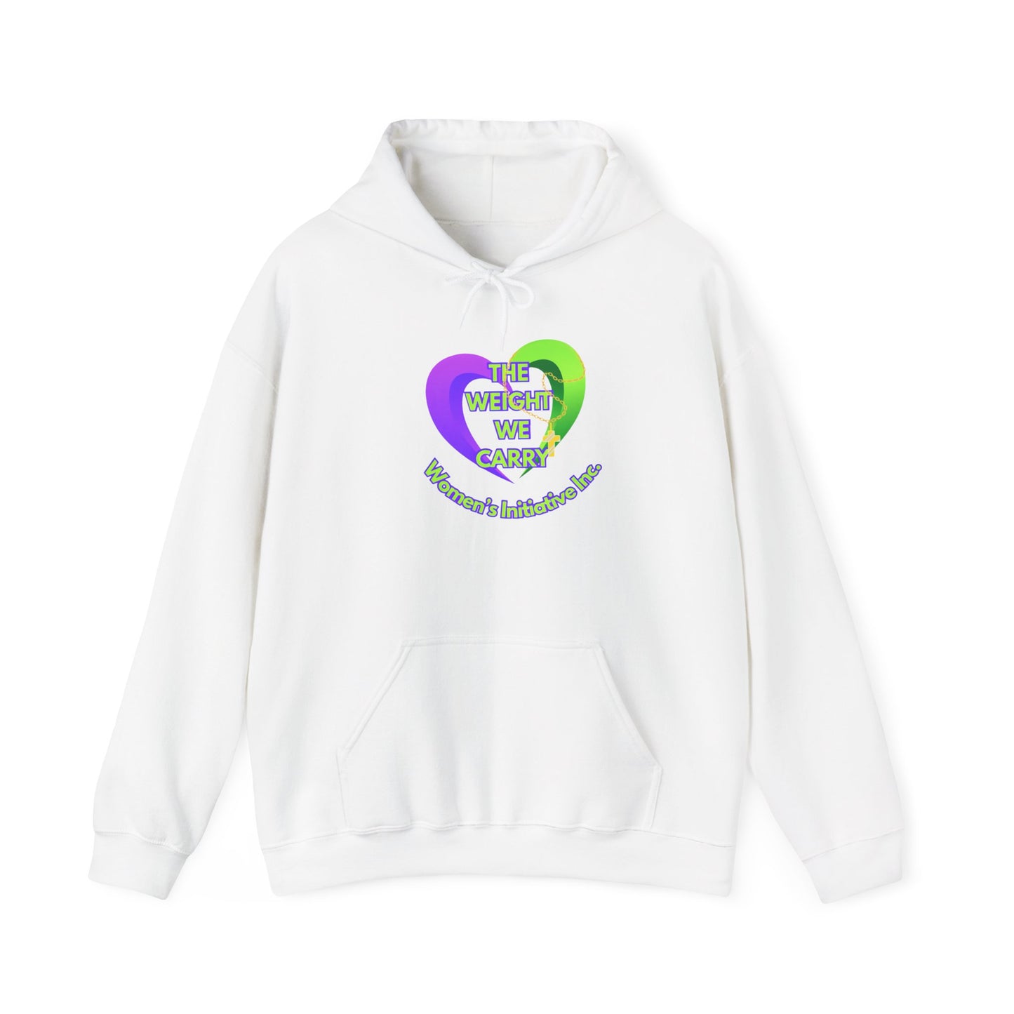 Hoodie — "The Weekend We Care" Heart Graphic Charity Hoodie