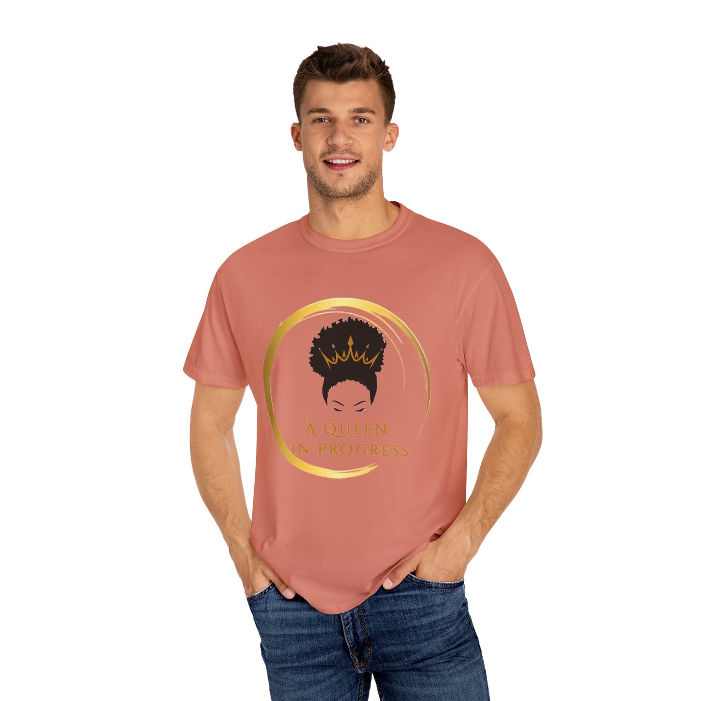 Empowering Queen T-Shirt - Celebrate Progress, Unisex Fit, Perfect for Everyday Wear, Birthday Gifts, Women's Empowerment