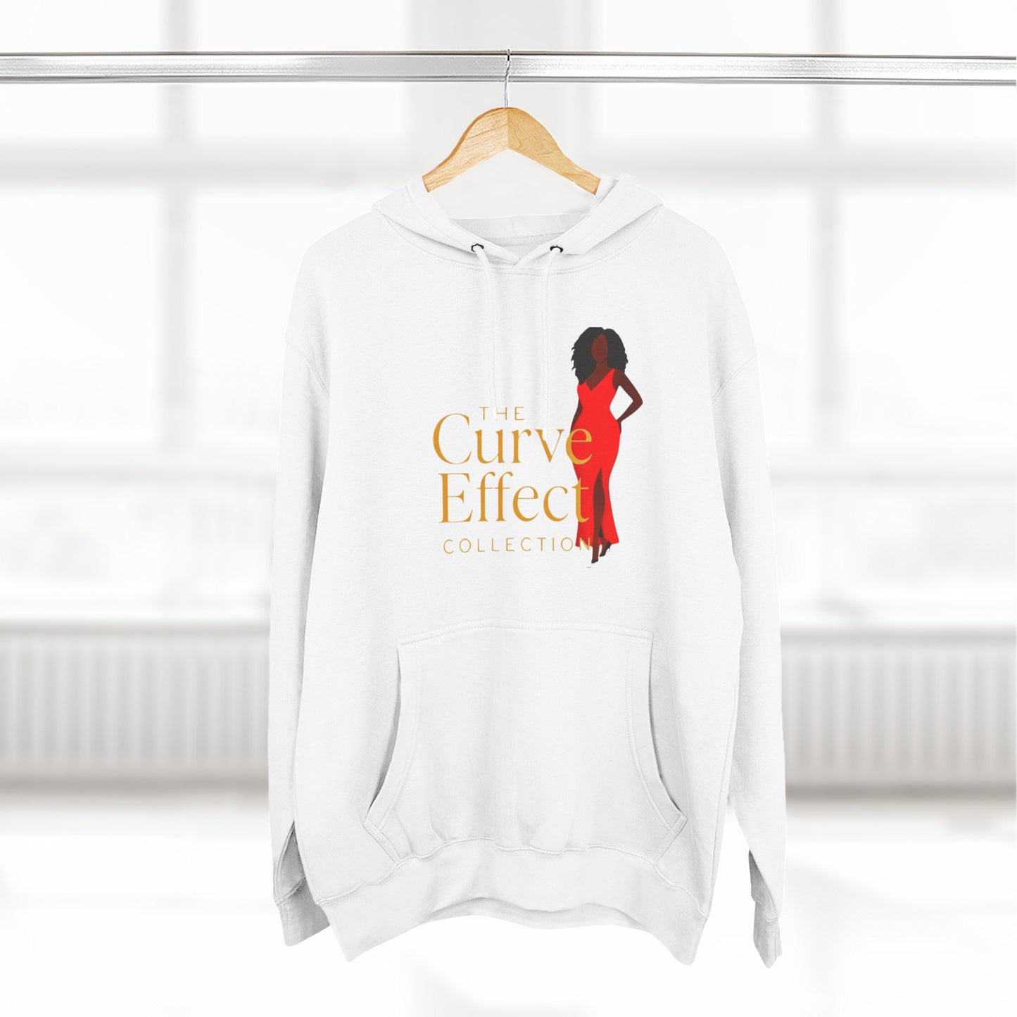 The Curve Effect Collection Fleece Hoodie