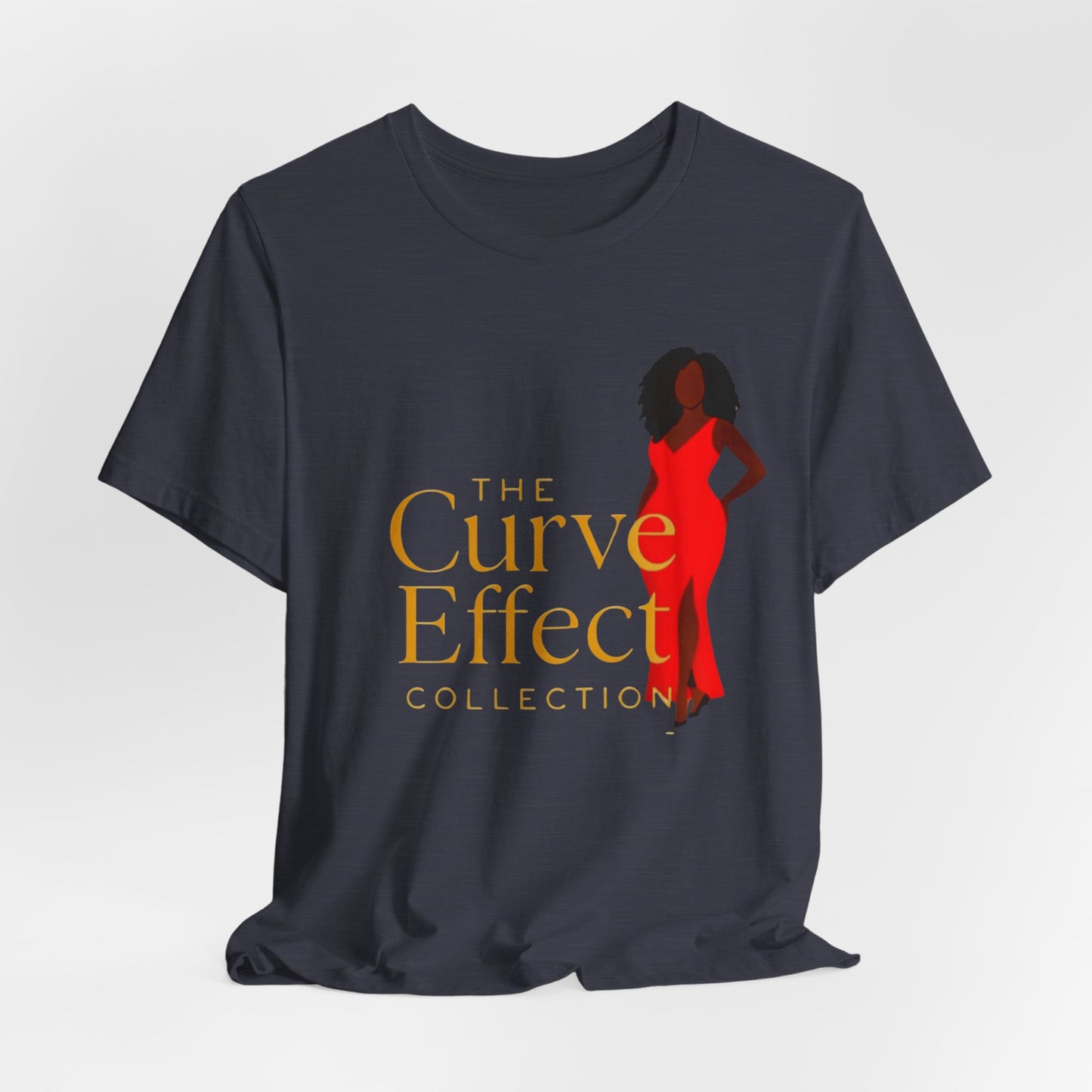 Copy of The Curve Effect T‑Shirt — Vintage Science/Math Graphic Tee