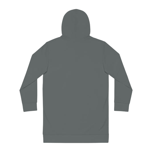 Curve Effect Women's Hoodie Dress - Stylish & Comfortable i.e. Casual Wear, Athleisure, Gift for Her, Fashion Statement, Holiday Apparel