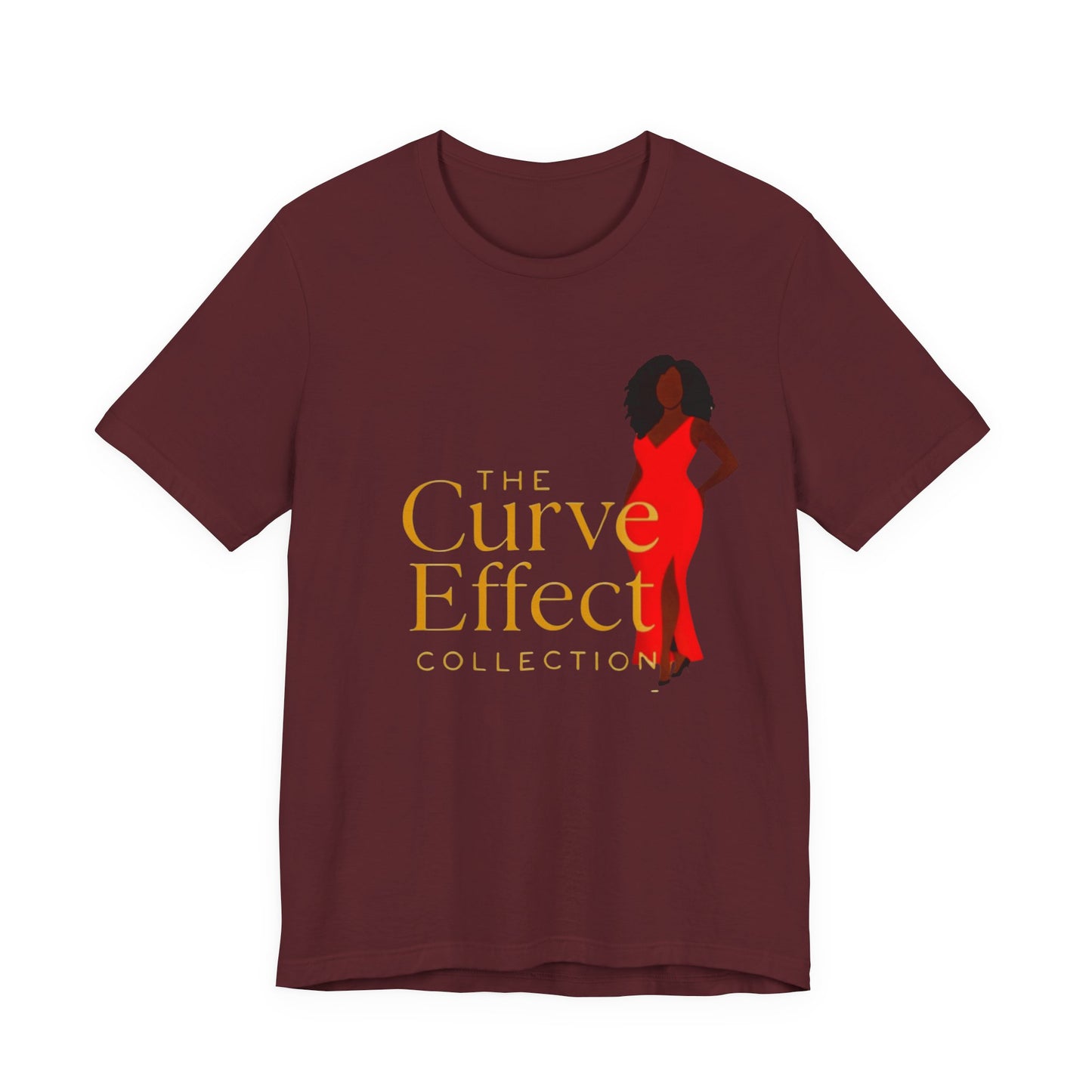 Copy of The Curve Effect T‑Shirt — Vintage Science/Math Graphic Tee