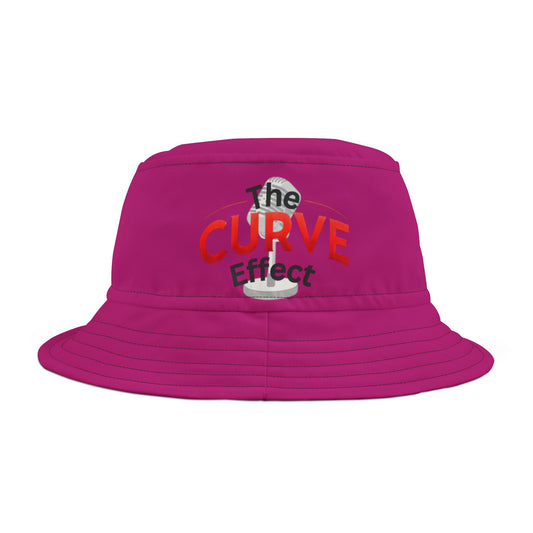 The Curve Effect Bucket Hat, Fun Summer Accessory, Trendy Gift for Fashion Lovers, Beach Days, Outdoor Adventures, Festivals