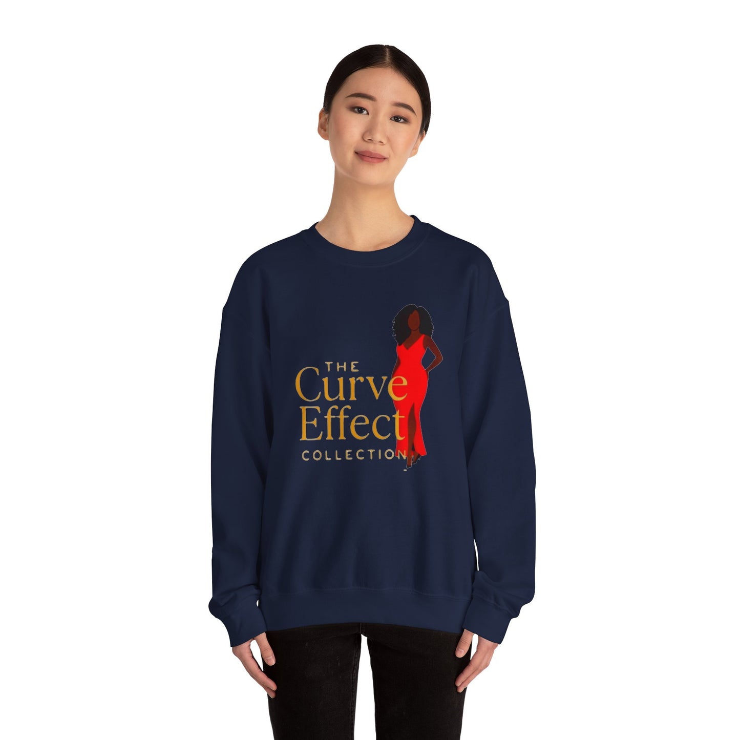 Copy of The Curve Effect Crewneck Sweatshirt, Comfortable Oversized Apparel, Ideal for Relaxed Outfits, Gift for Friends, Perfect for Casual [...]