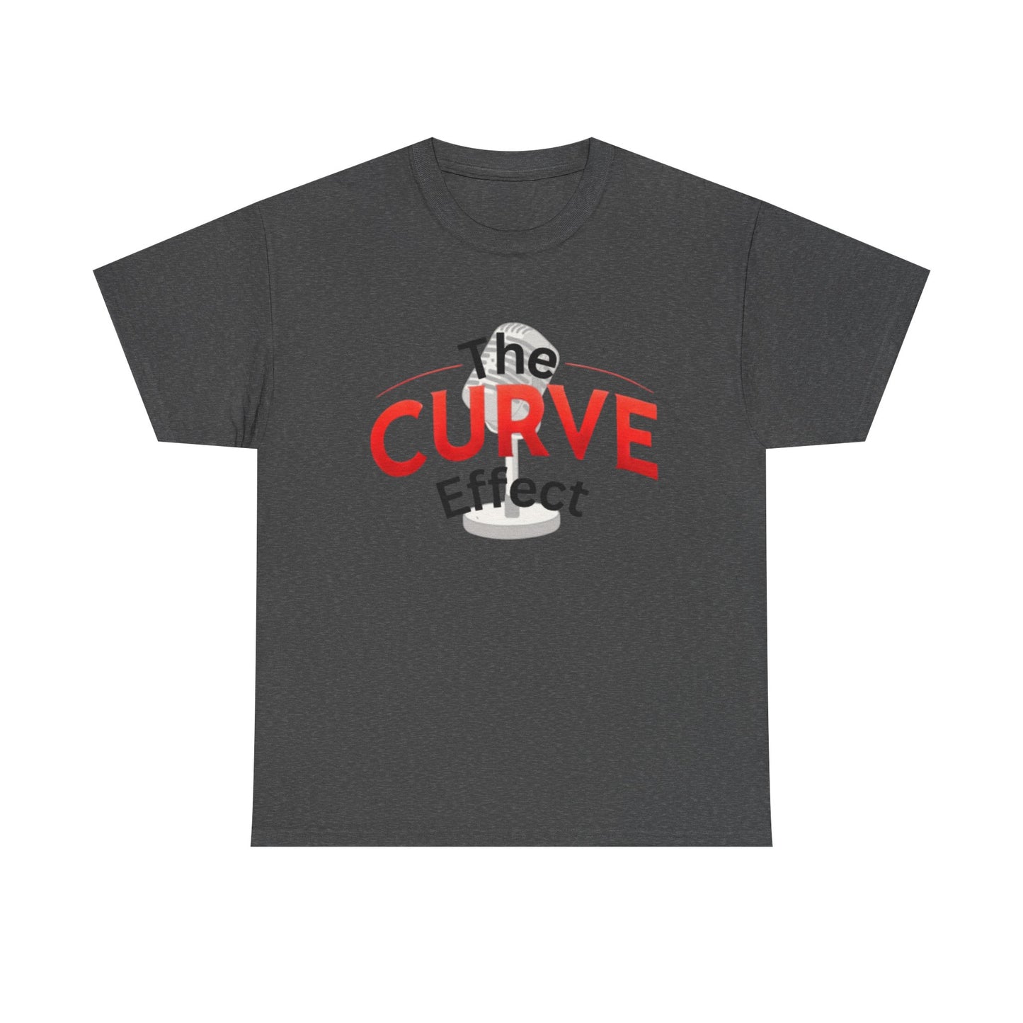 The Curve Effect Unisex Tee | Fun Graphic Shirt | Casual Wear, Gift for Friends, Music Lovers, Unique Style, Everyday Comfort