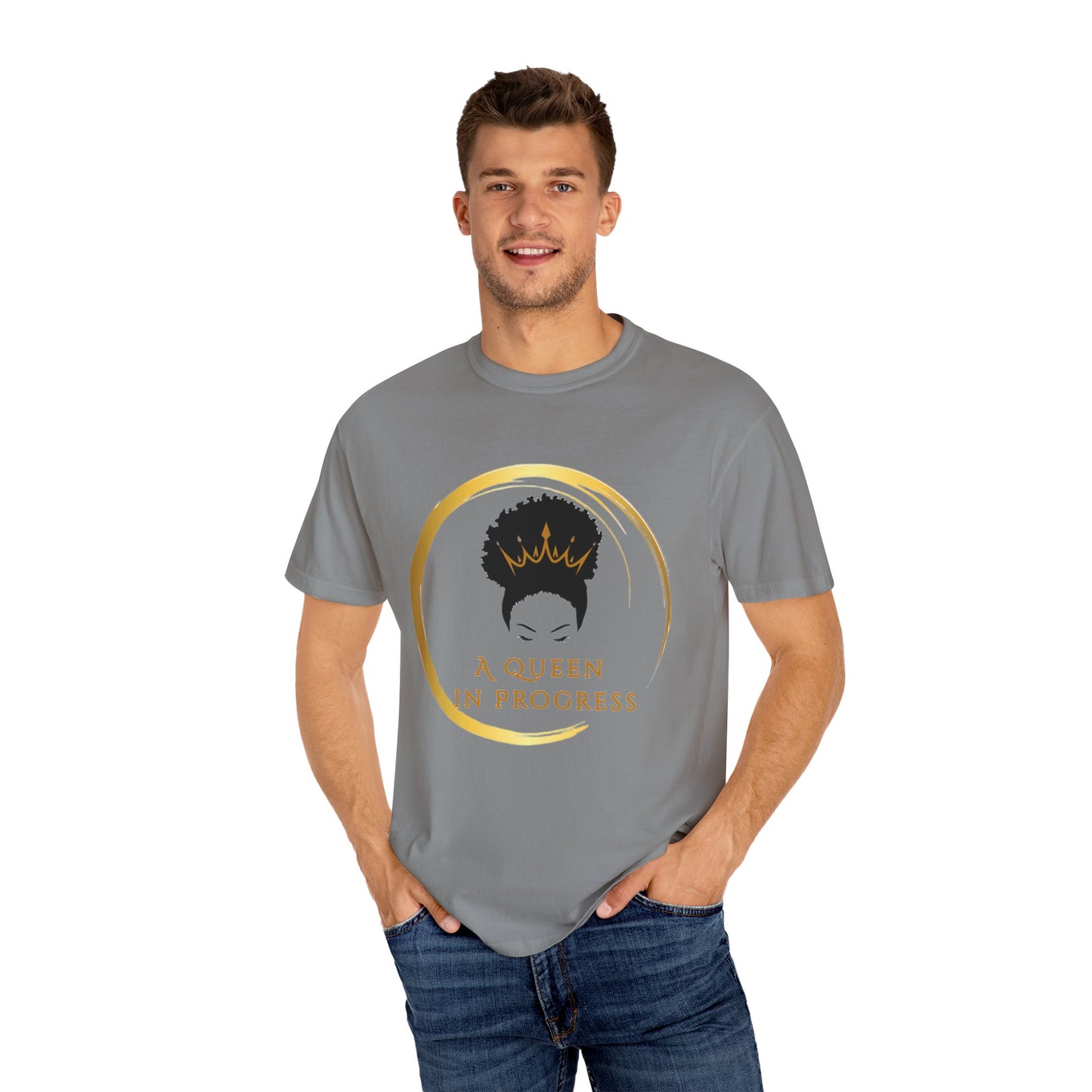 Empowering Queen T-Shirt - Celebrate Progress, Unisex Fit, Perfect for Everyday Wear, Birthday Gifts, Women's Empowerment