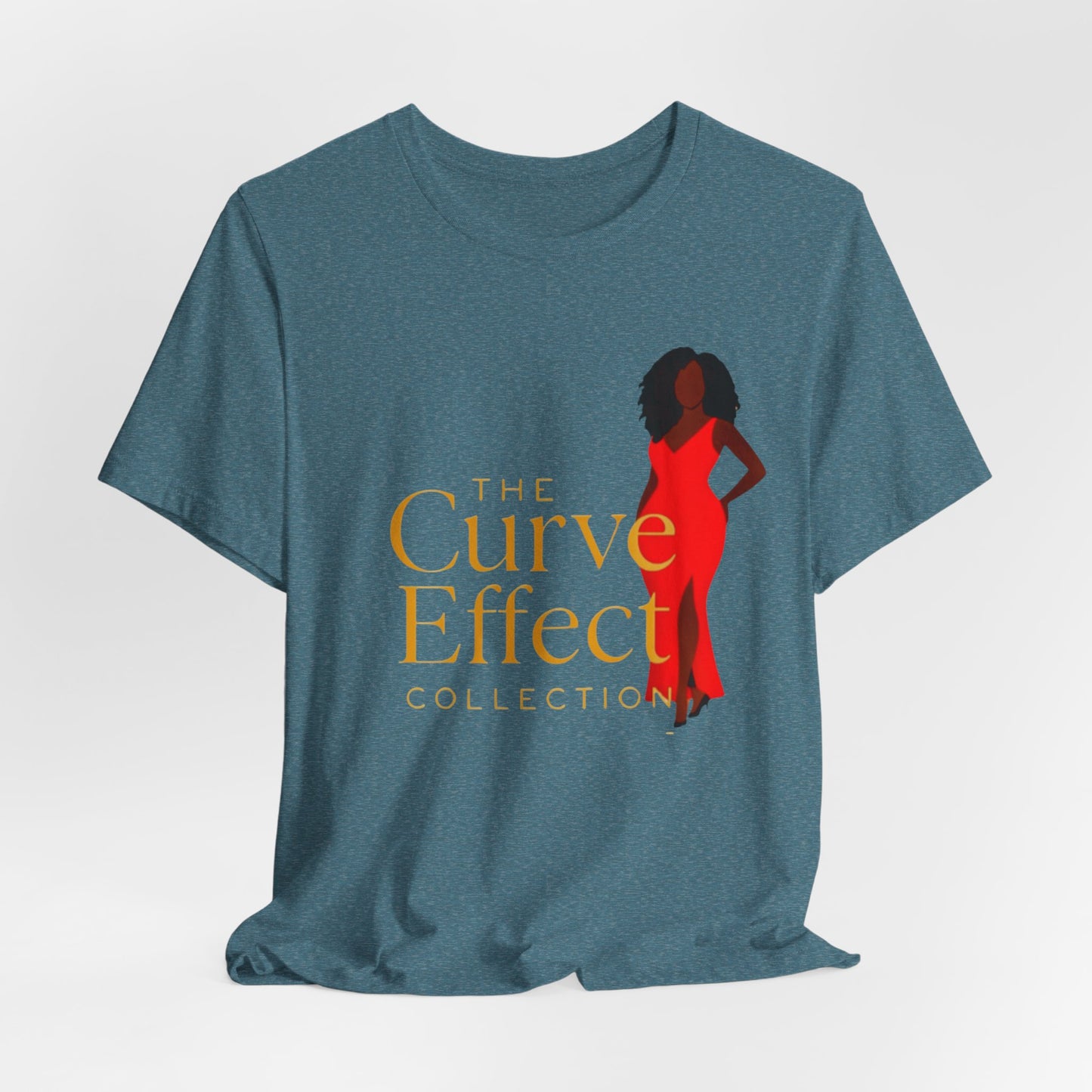 Copy of The Curve Effect T‑Shirt — Vintage Science/Math Graphic Tee