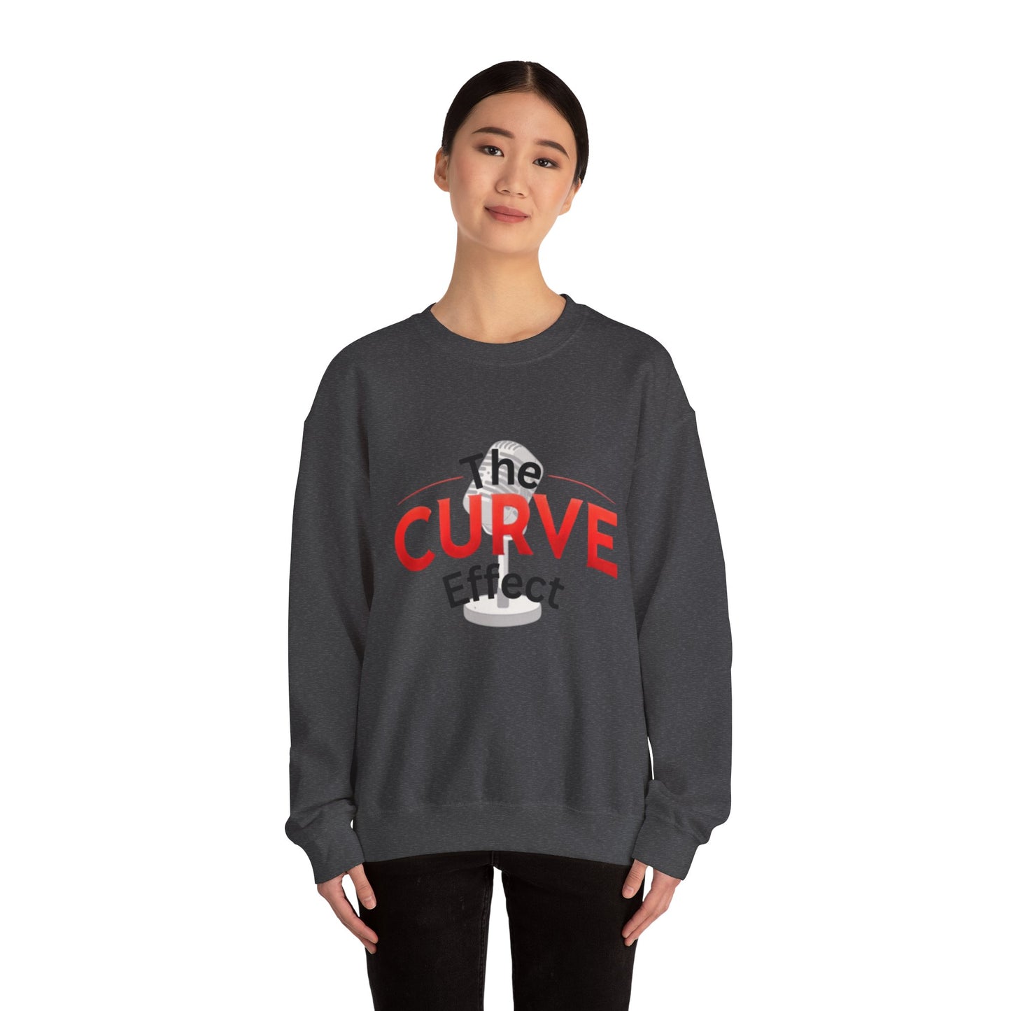 The Curve Effect Crewneck Sweatshirt, Comfortable Oversized Apparel, Ideal for Relaxed Outfits, Gift for Friends, Perfect for Casual [...]