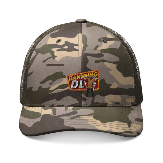 Camouflage Trucker Hat (Embroidery)
