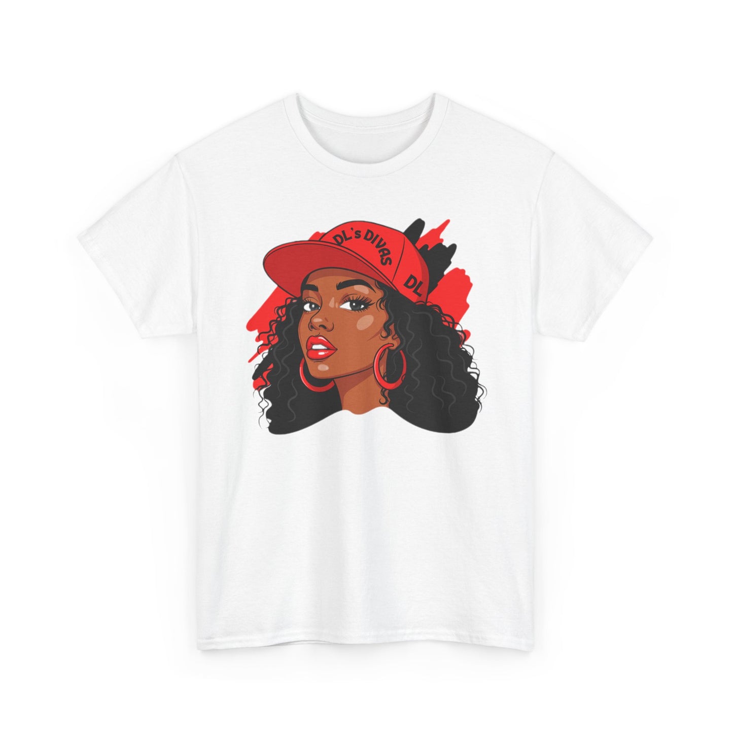DL Divas - Unisex Heavy Cotton Shirt, Streetwear, Graphic Tee, Casual Wear, Trendy Outfit, Gift for Her, Summer Fashion