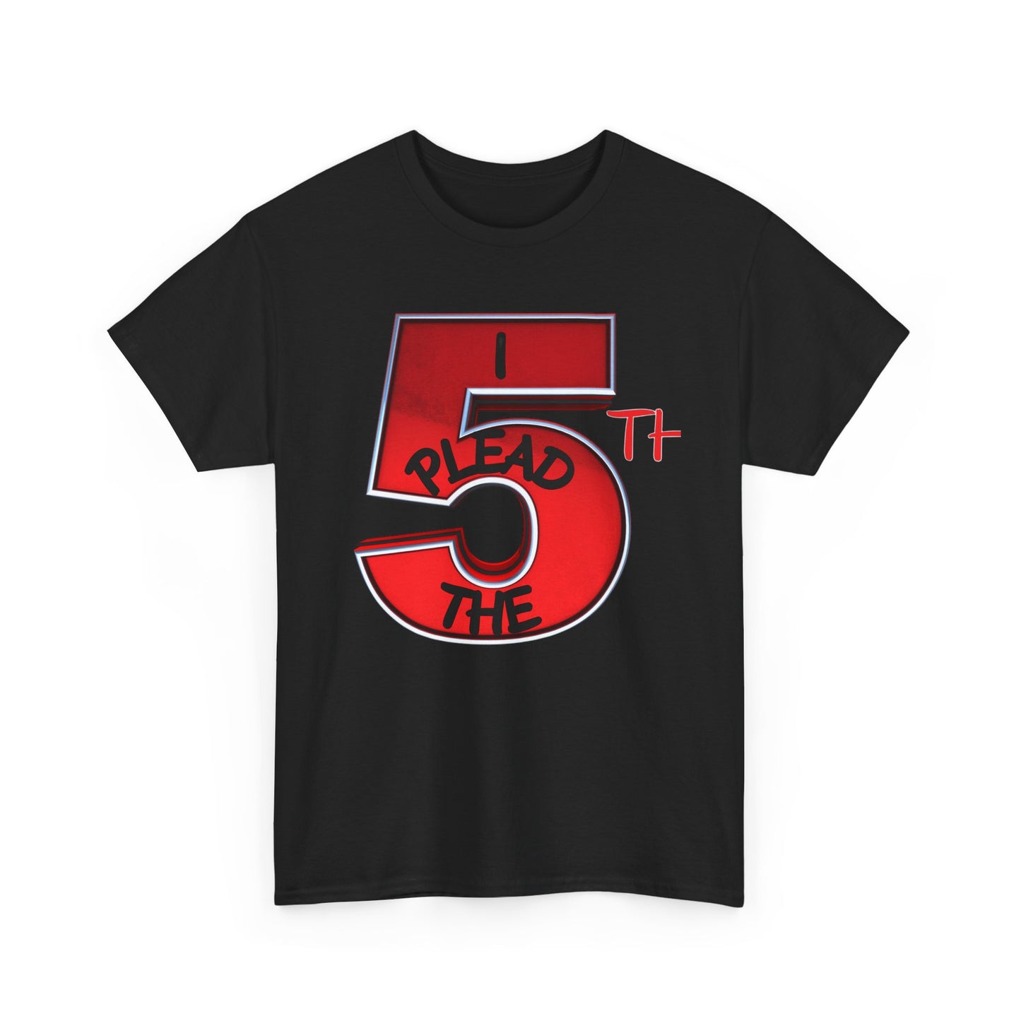 I Plead the 5th Unisex Tee - Funny Statement Shirt for Parties, Casual Wear, Gifting, Birthdays, Humor Lovers