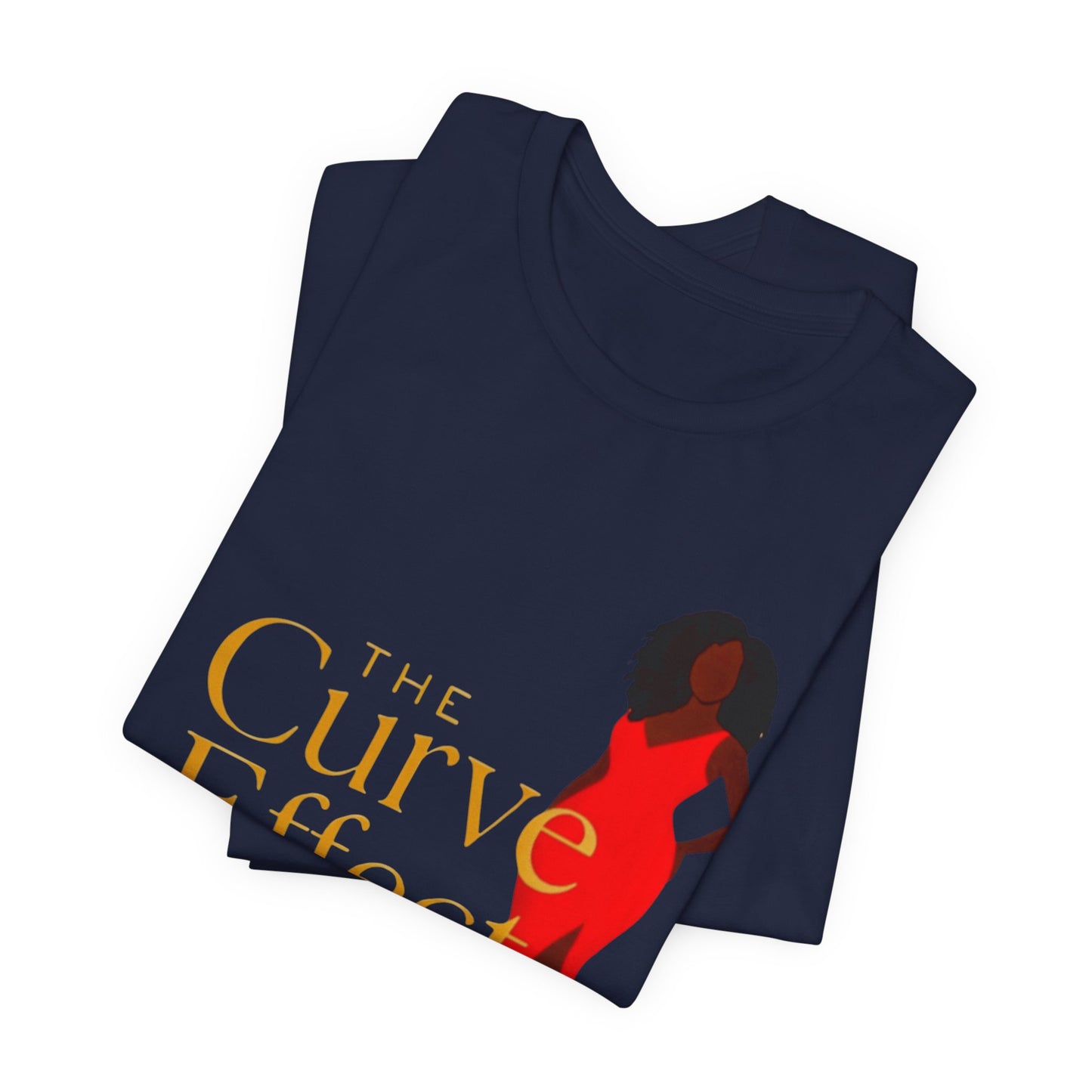Copy of The Curve Effect T‑Shirt — Vintage Science/Math Graphic Tee