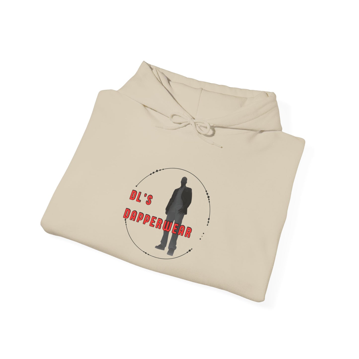 DL's Dapper Barber Hoodie — Men's Barber Shop Silhouette Sweatshirt