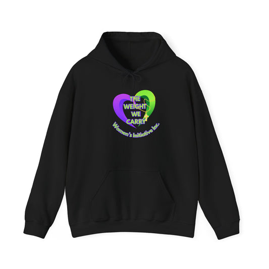 Hoodie — "The Weekend We Care" Heart Graphic Charity Hoodie