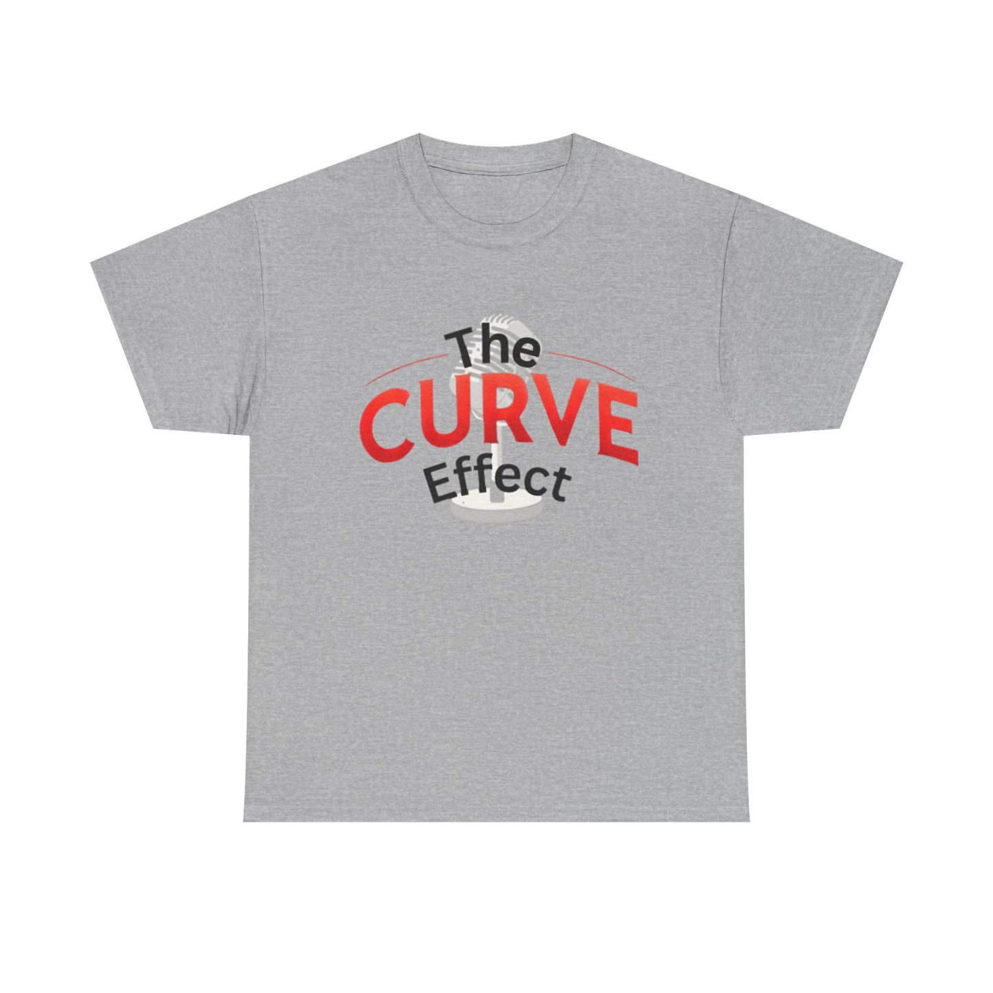 The Curve Effect Unisex Tee | Fun Graphic Shirt | Casual Wear, Gift for Friends, Music Lovers, Unique Style, Everyday Comfort