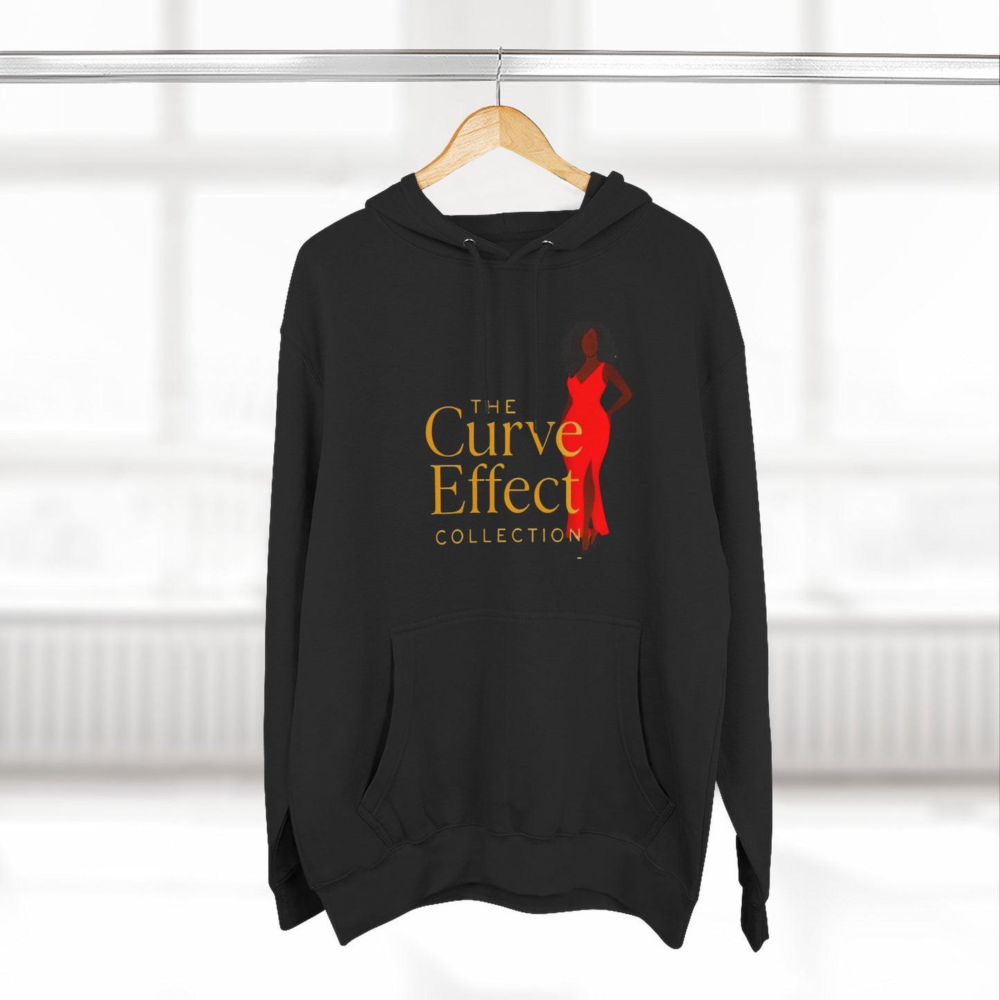 The Curve Effect Collection Fleece Hoodie