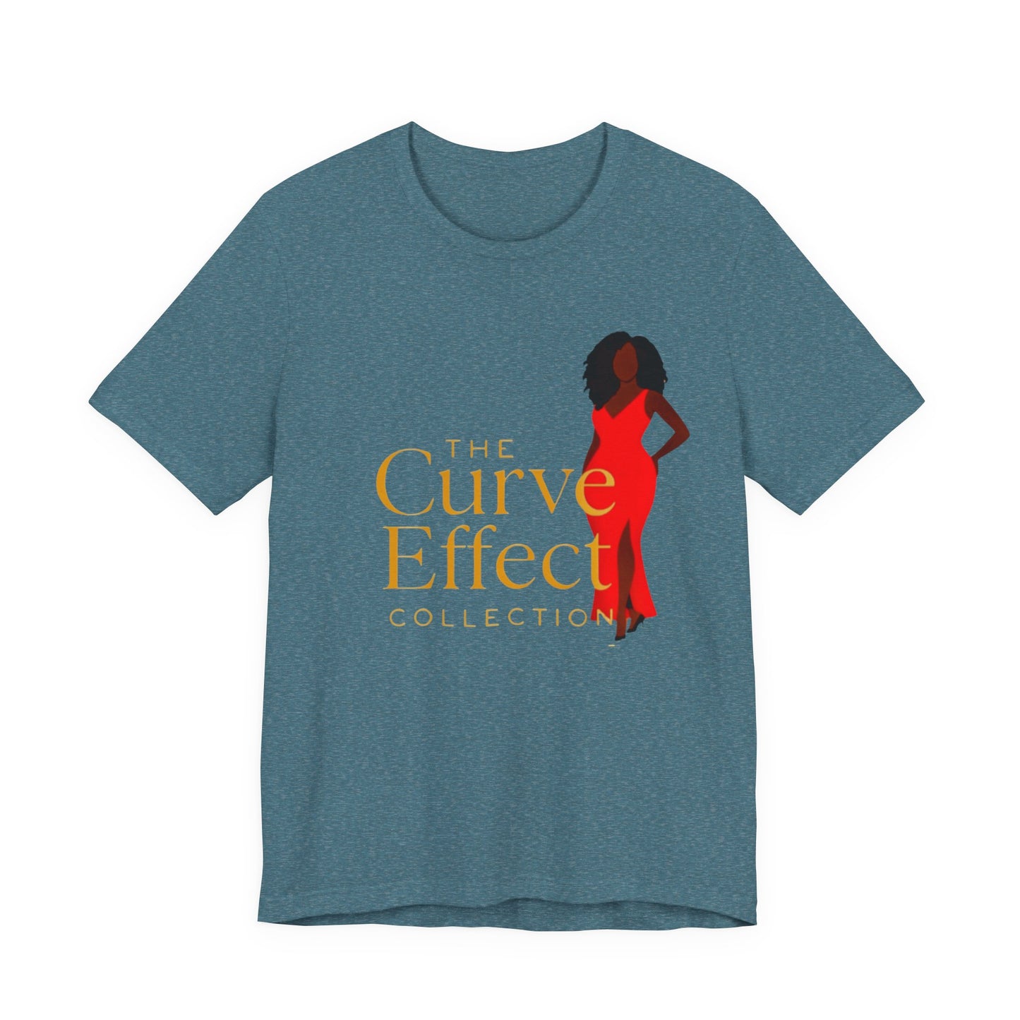 Copy of The Curve Effect T‑Shirt — Vintage Science/Math Graphic Tee