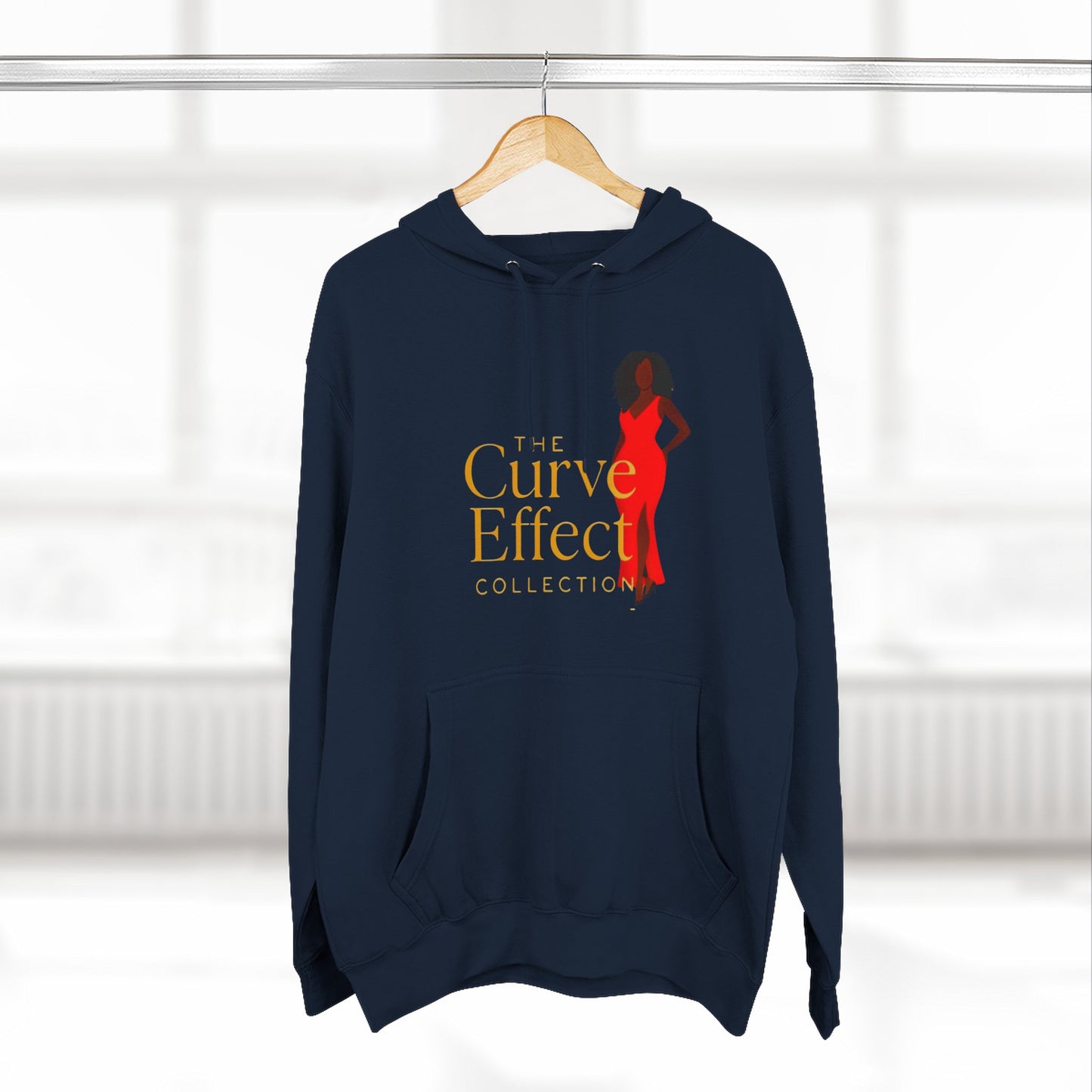 The Curve Effect Collection Fleece Hoodie
