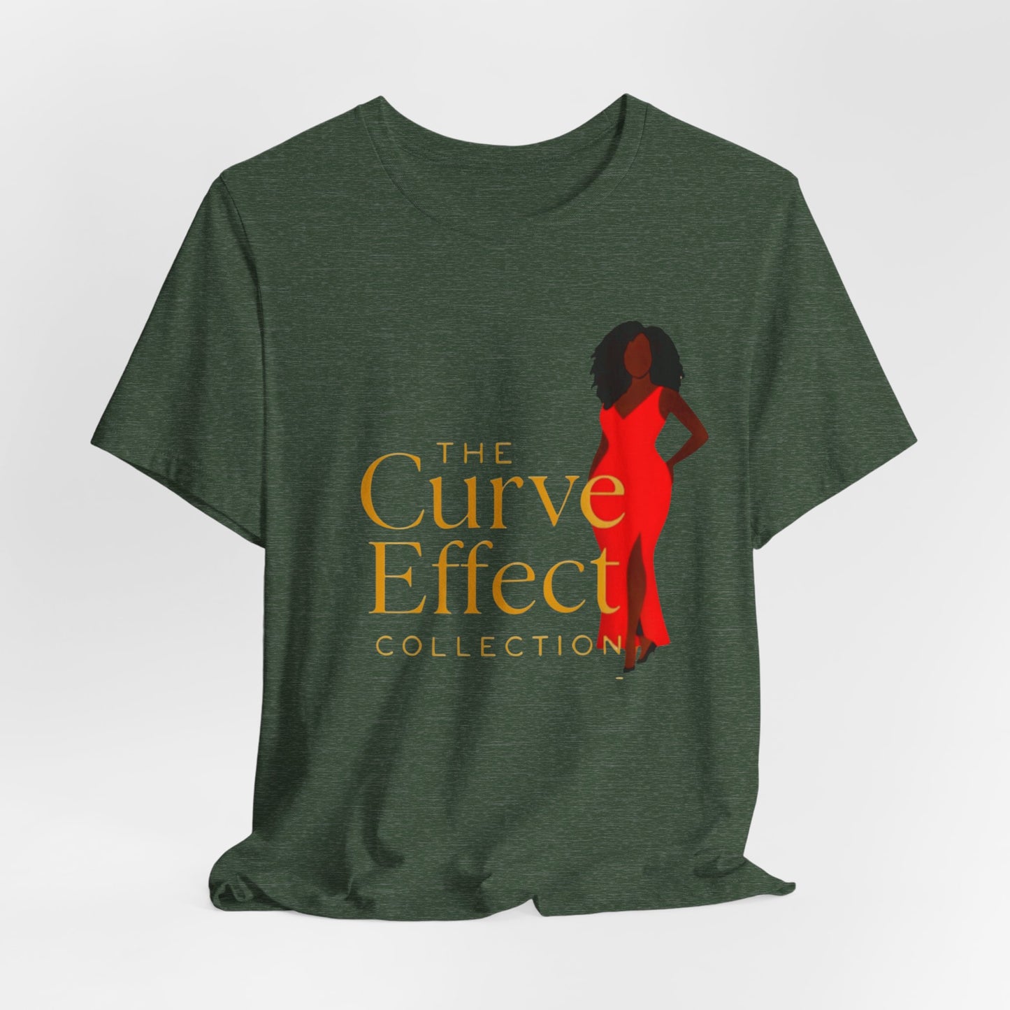 Copy of The Curve Effect T‑Shirt — Vintage Science/Math Graphic Tee