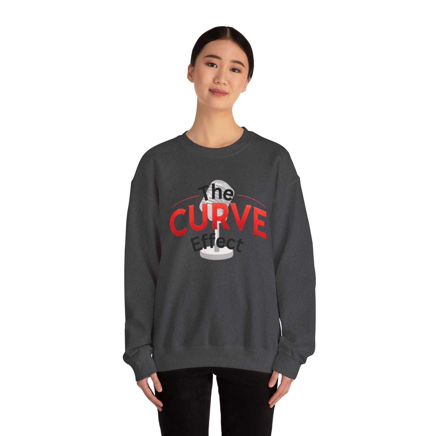 The Curve Effect Crewneck Sweatshirt, Comfortable Oversized Apparel, Ideal for Relaxed Outfits, Gift for Friends, Perfect for Casual [...]