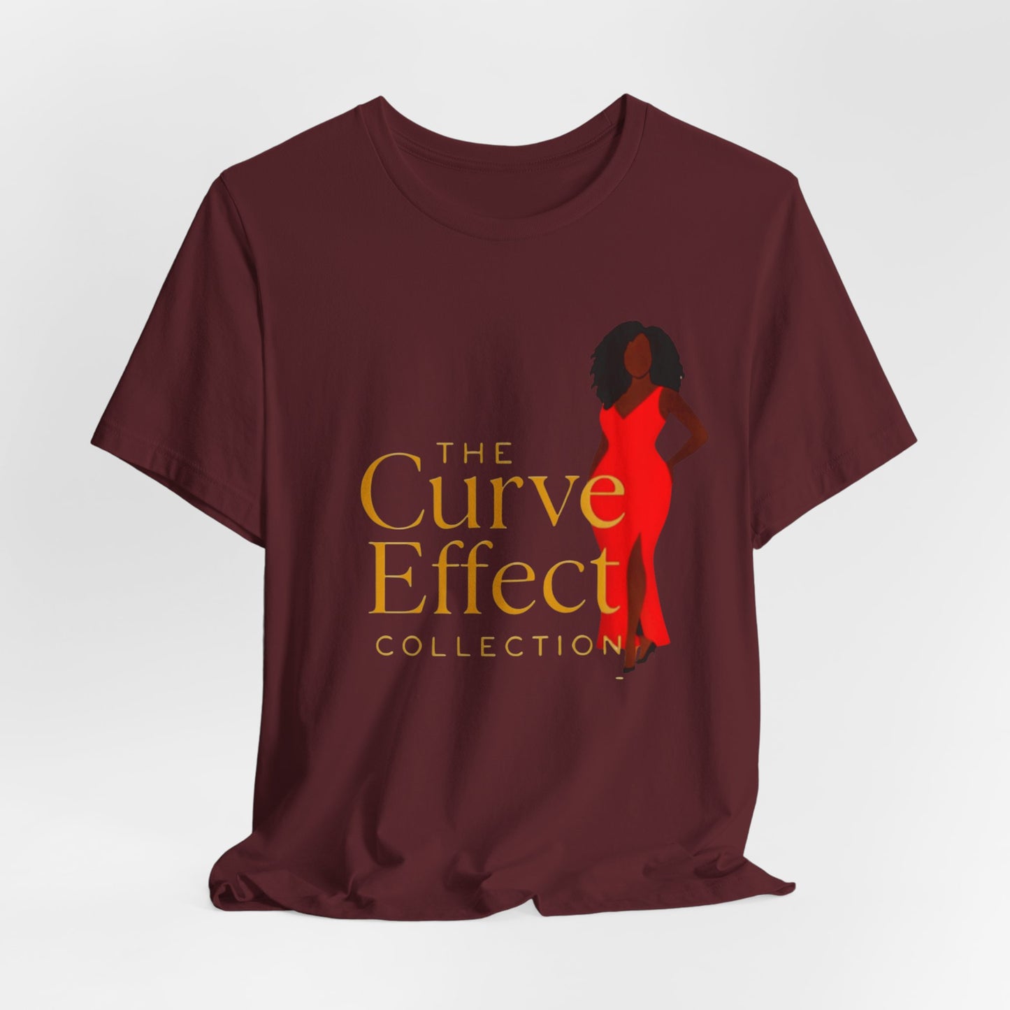 Copy of The Curve Effect T‑Shirt — Vintage Science/Math Graphic Tee