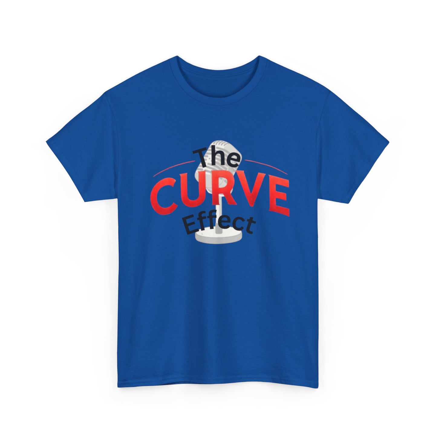 The Curve Effect Unisex Tee | Fun Graphic Shirt | Casual Wear, Gift for Friends, Music Lovers, Unique Style, Everyday Comfort