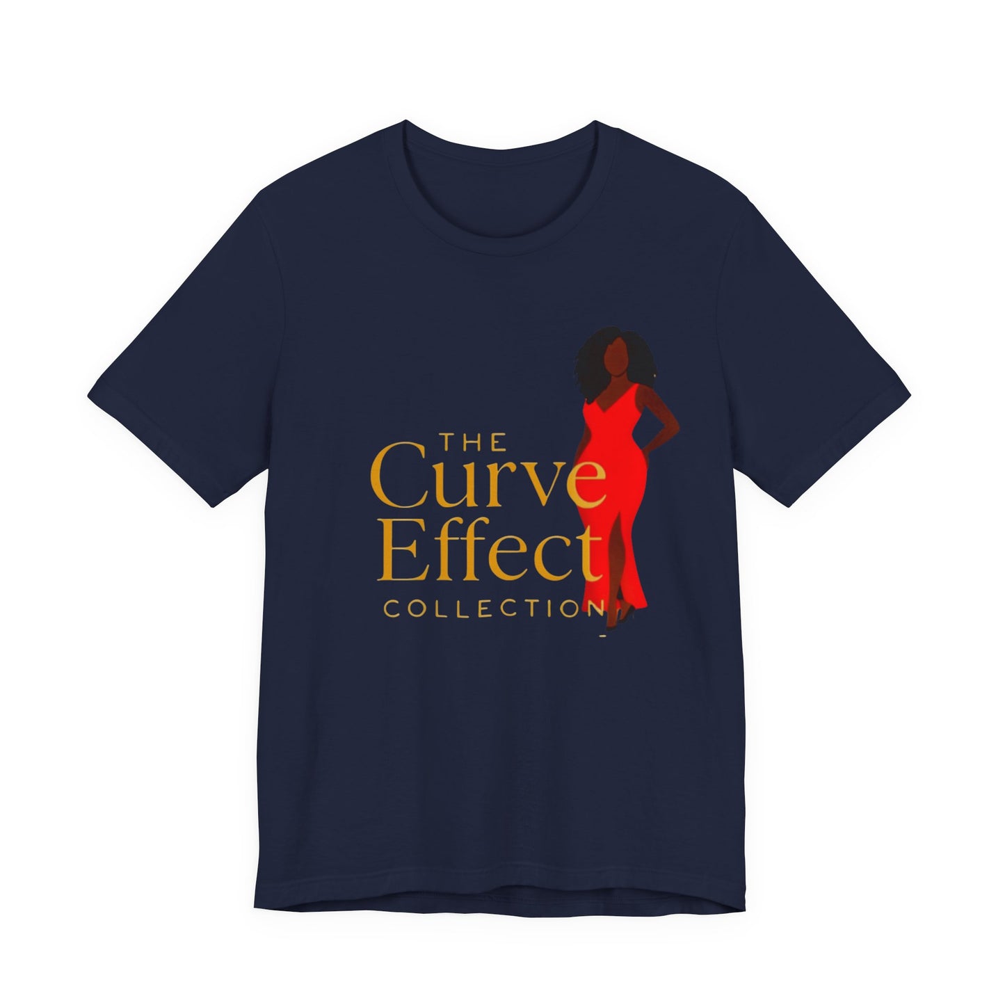 Copy of The Curve Effect T‑Shirt — Vintage Science/Math Graphic Tee