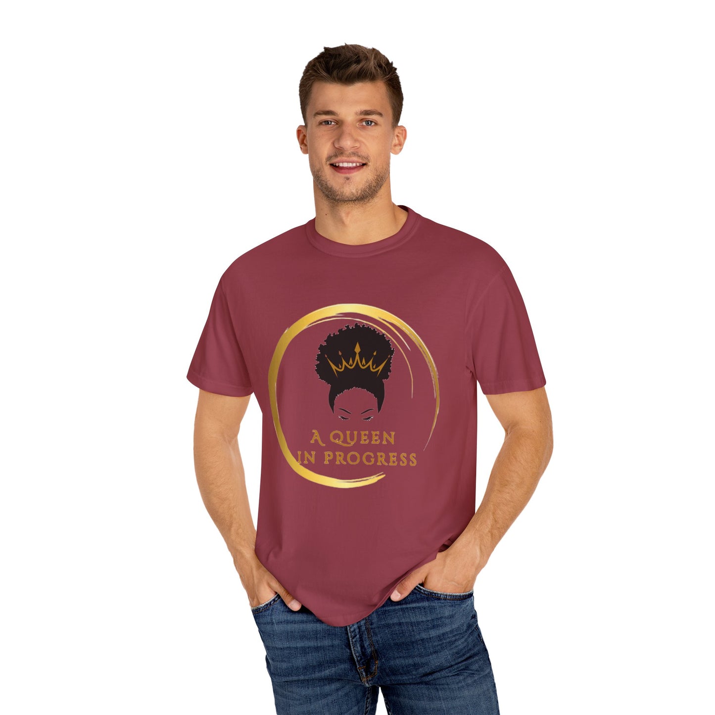 Empowering Queen T-Shirt - Celebrate Progress, Unisex Fit, Perfect for Everyday Wear, Birthday Gifts, Women's Empowerment